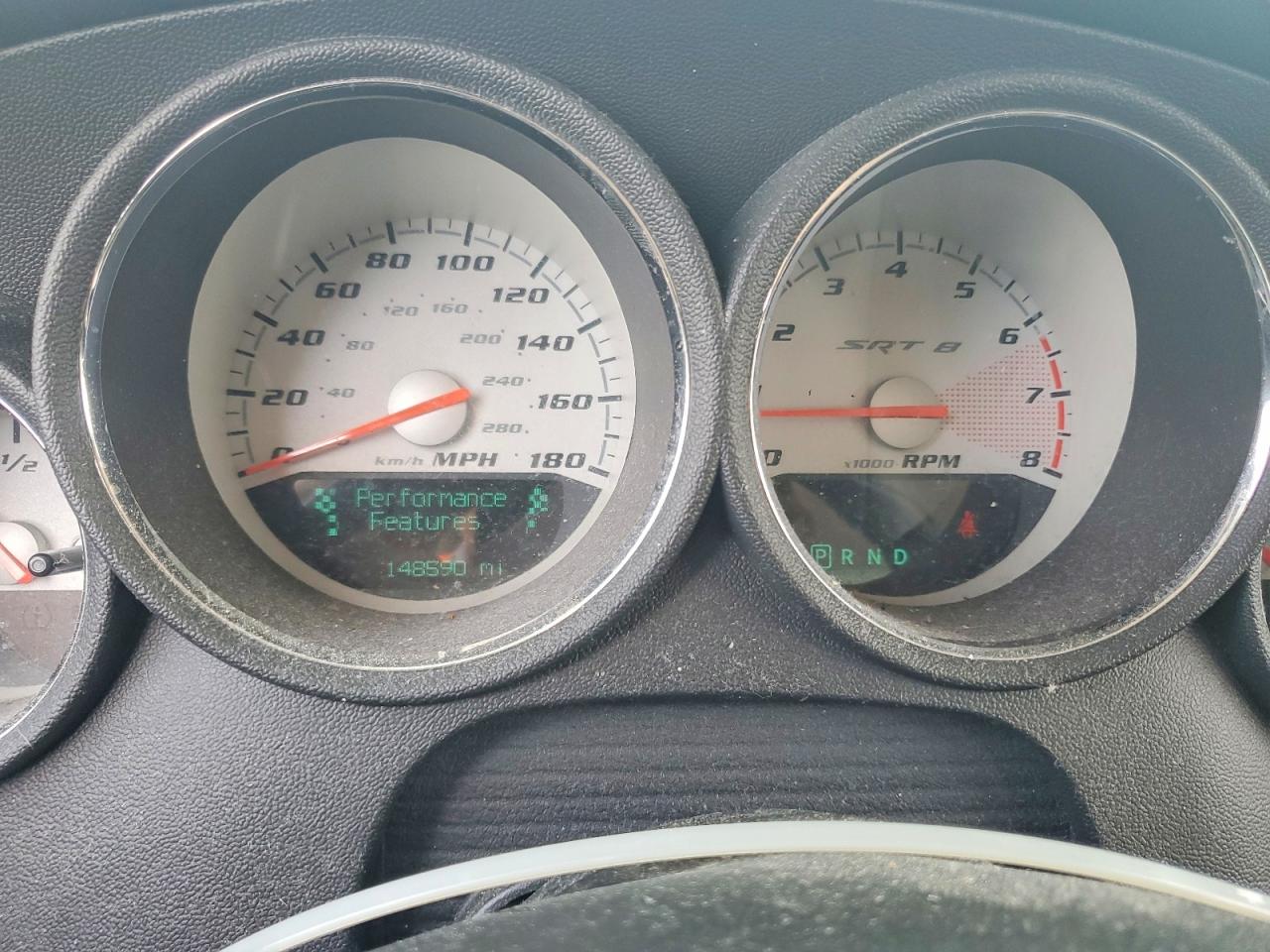 2008 Dodge Charger Srt-8 Black vin: 2B3KA73W48H240174