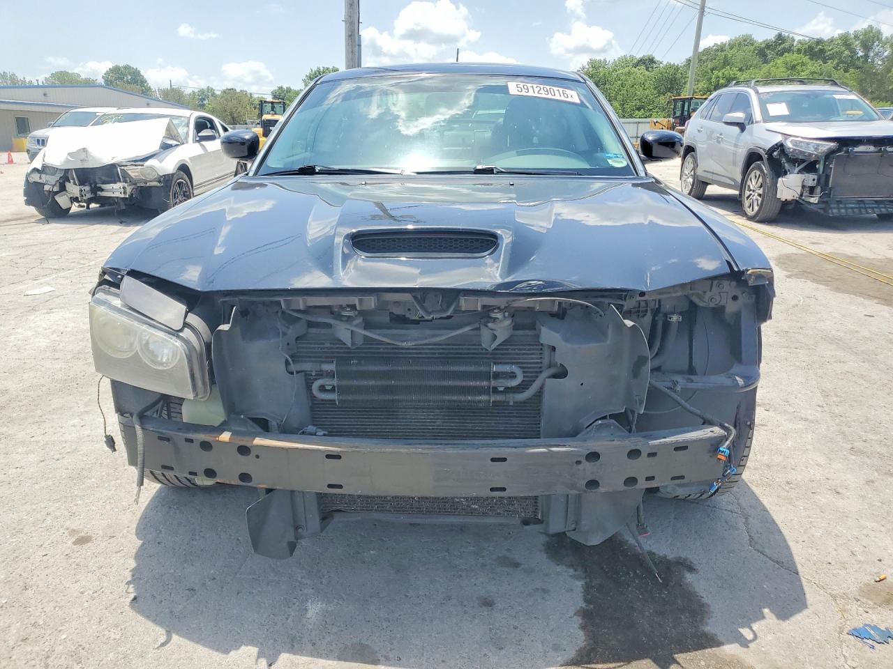 2008 Dodge Charger Srt-8 Black vin: 2B3KA73W48H240174
