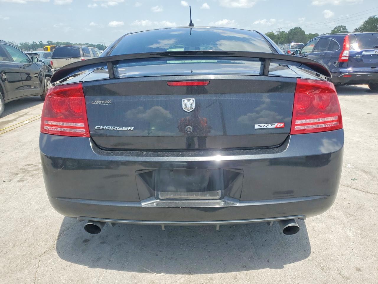 2008 Dodge Charger Srt-8 Black vin: 2B3KA73W48H240174