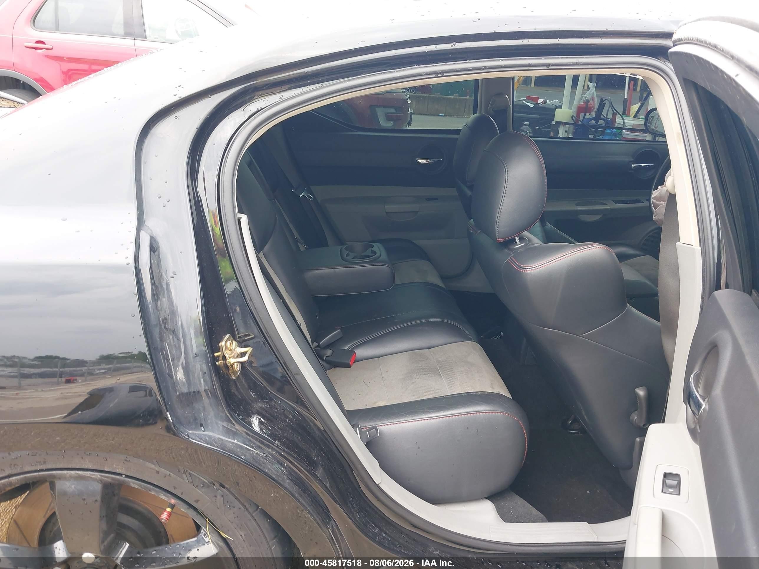 2006 Dodge Charger Srt8 Black vin: 2B3KA73W56H337977