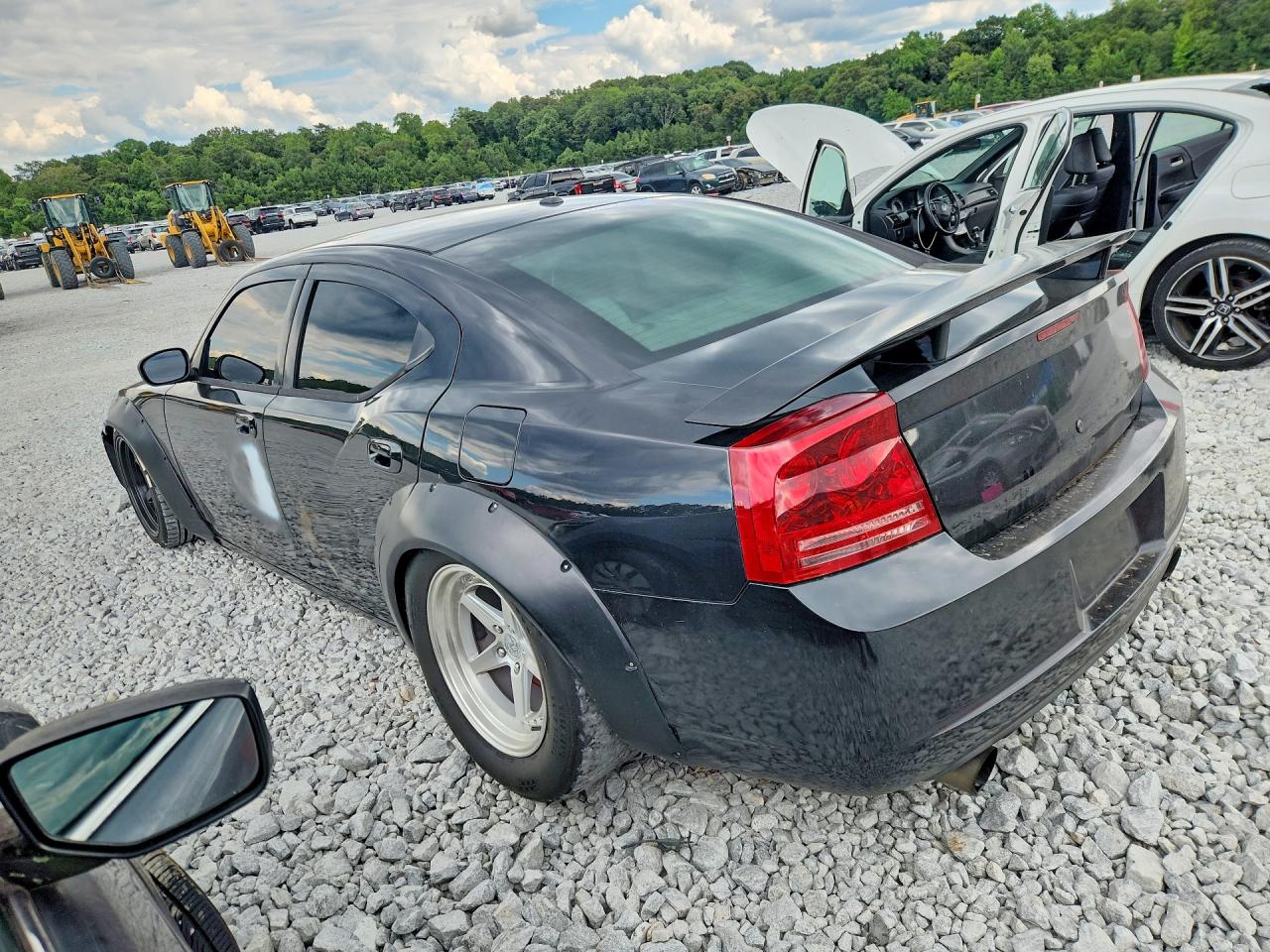 2007 Dodge Charger Srt-8 Black vin: 2B3KA73W57H875354