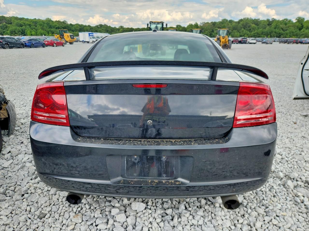 2007 Dodge Charger Srt-8 Black vin: 2B3KA73W57H875354