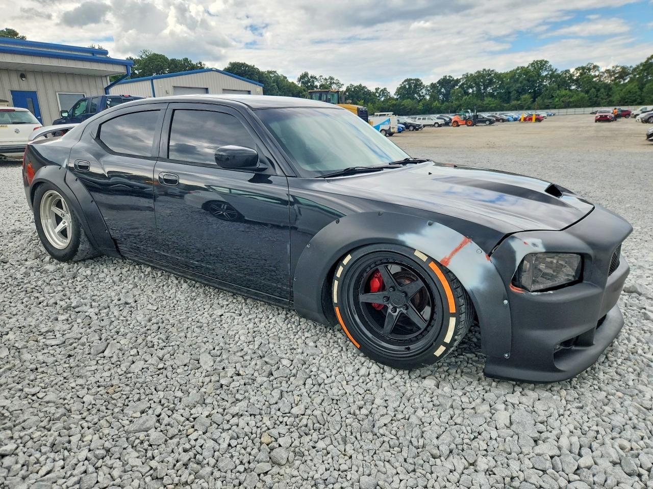 2007 Dodge Charger Srt-8 Black vin: 2B3KA73W57H875354
