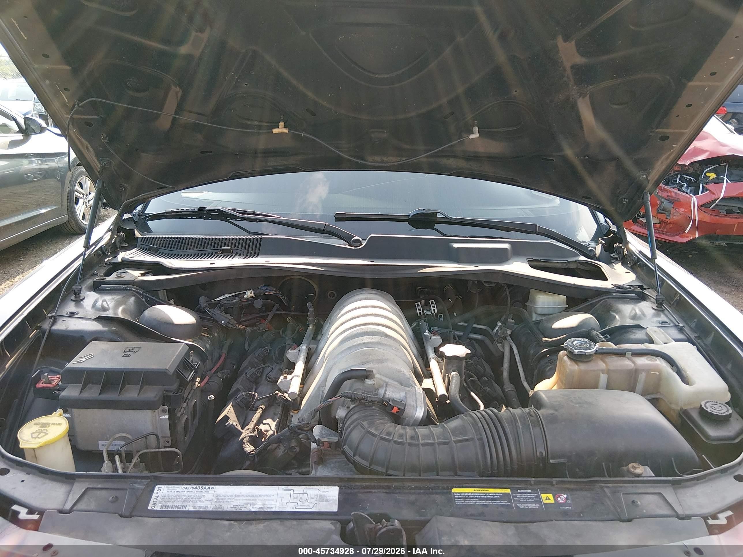 2006 Dodge Charger Srt8 Black vin: 2B3KA73W66H369966
