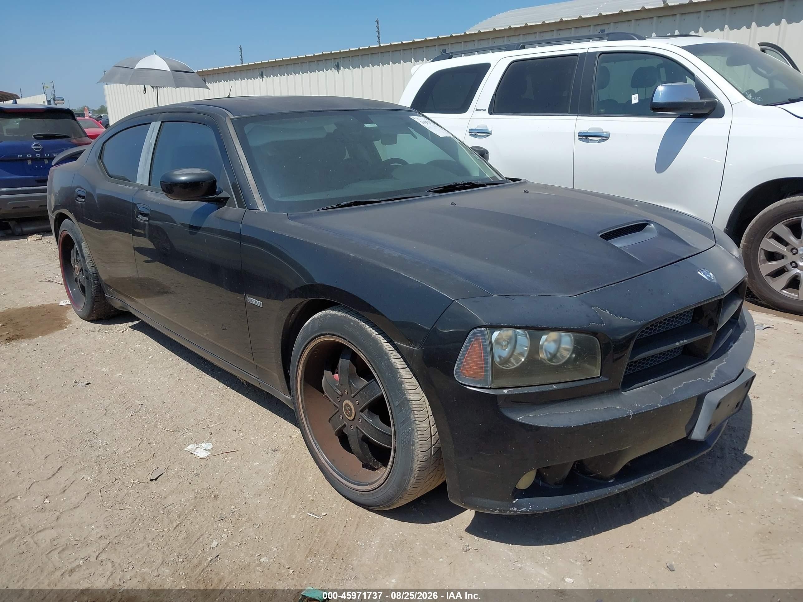2009 Dodge Charger Srt8 Black vin: 2B3KA73W89H617767