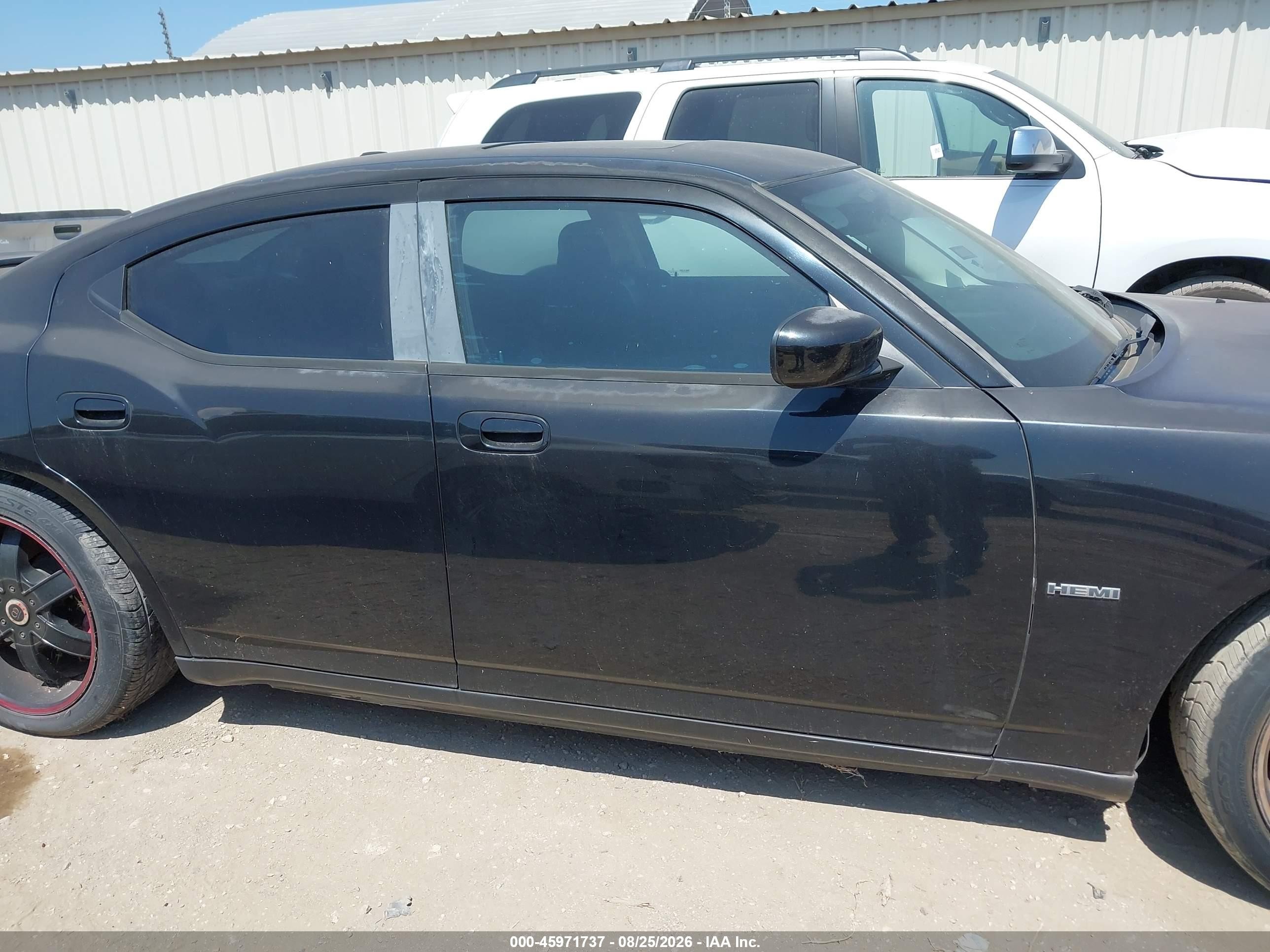 2009 Dodge Charger Srt8 Black vin: 2B3KA73W89H617767