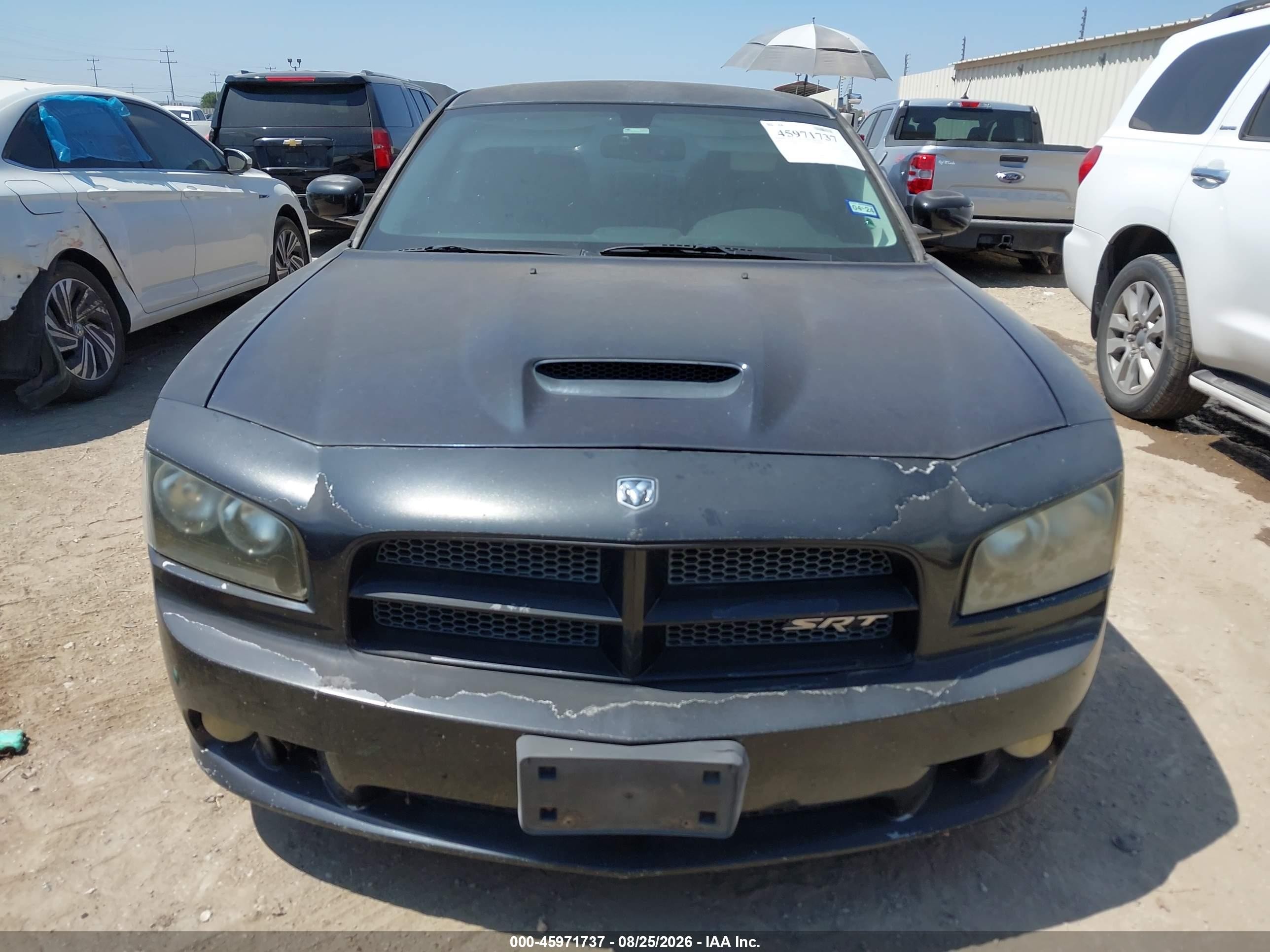 2009 Dodge Charger Srt8 Black vin: 2B3KA73W89H617767