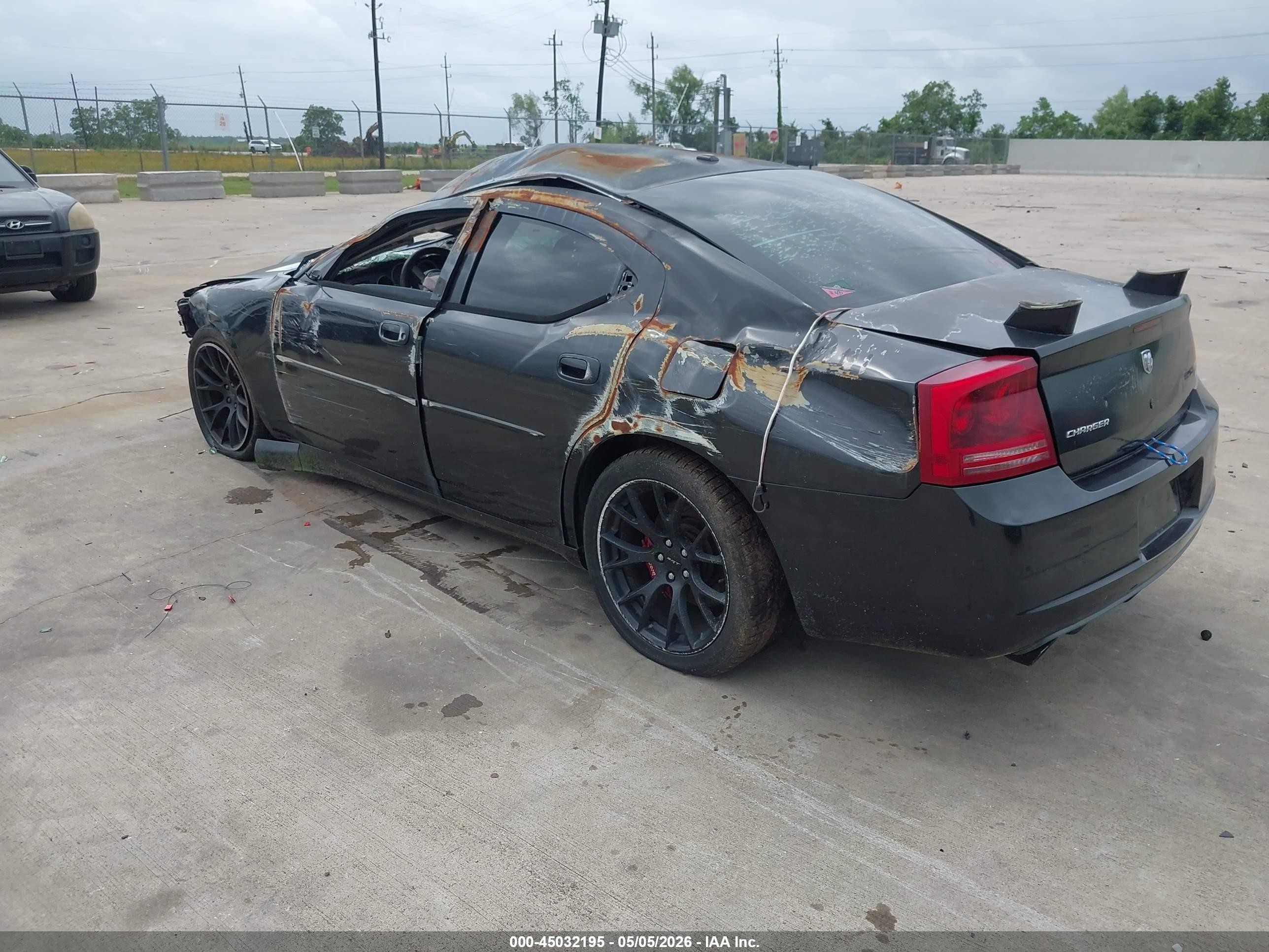 2006 Dodge Charger Srt8 Black vin: 2B3KA73W96H369329