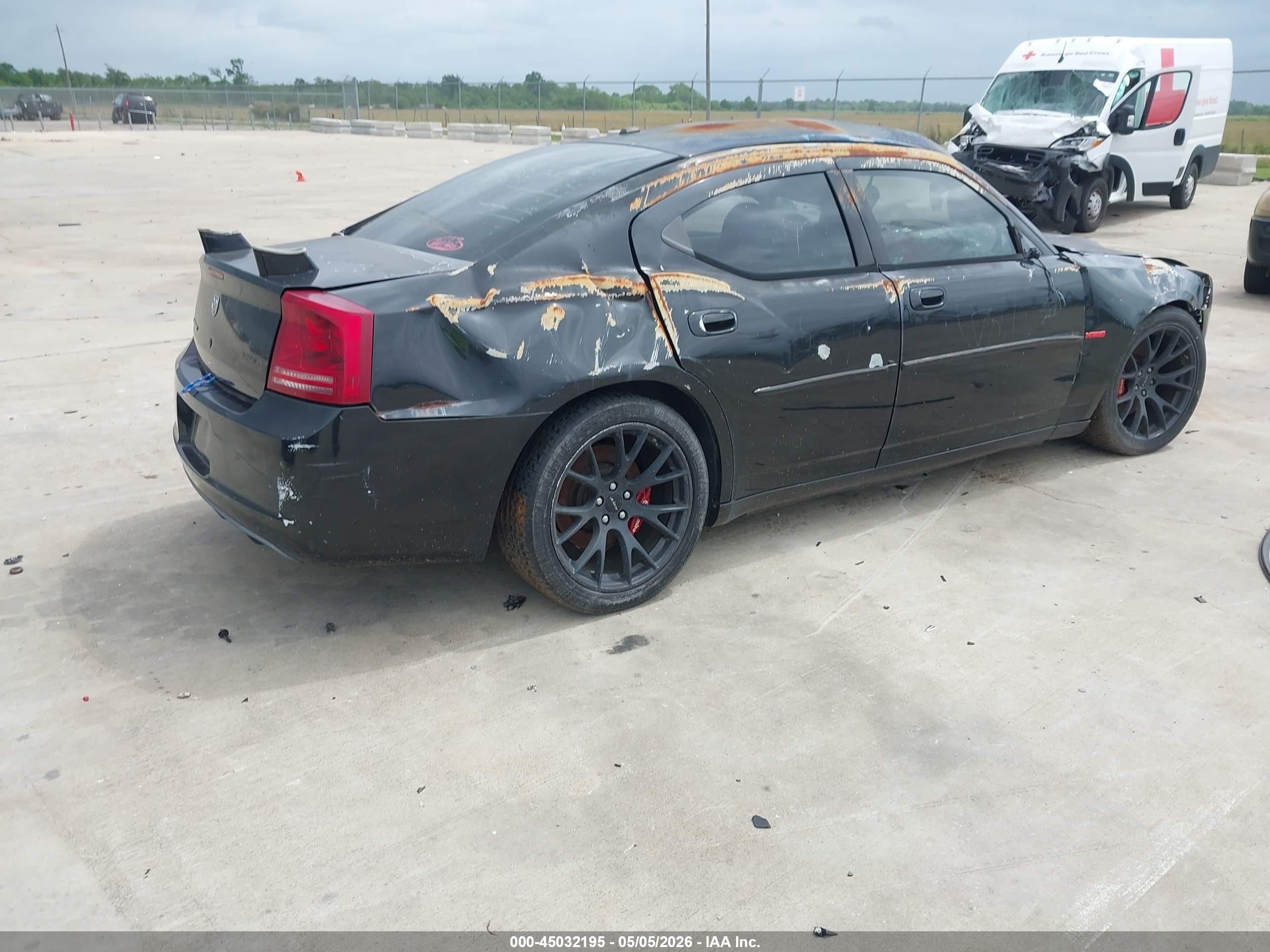 2006 Dodge Charger Srt8 Black vin: 2B3KA73W96H369329