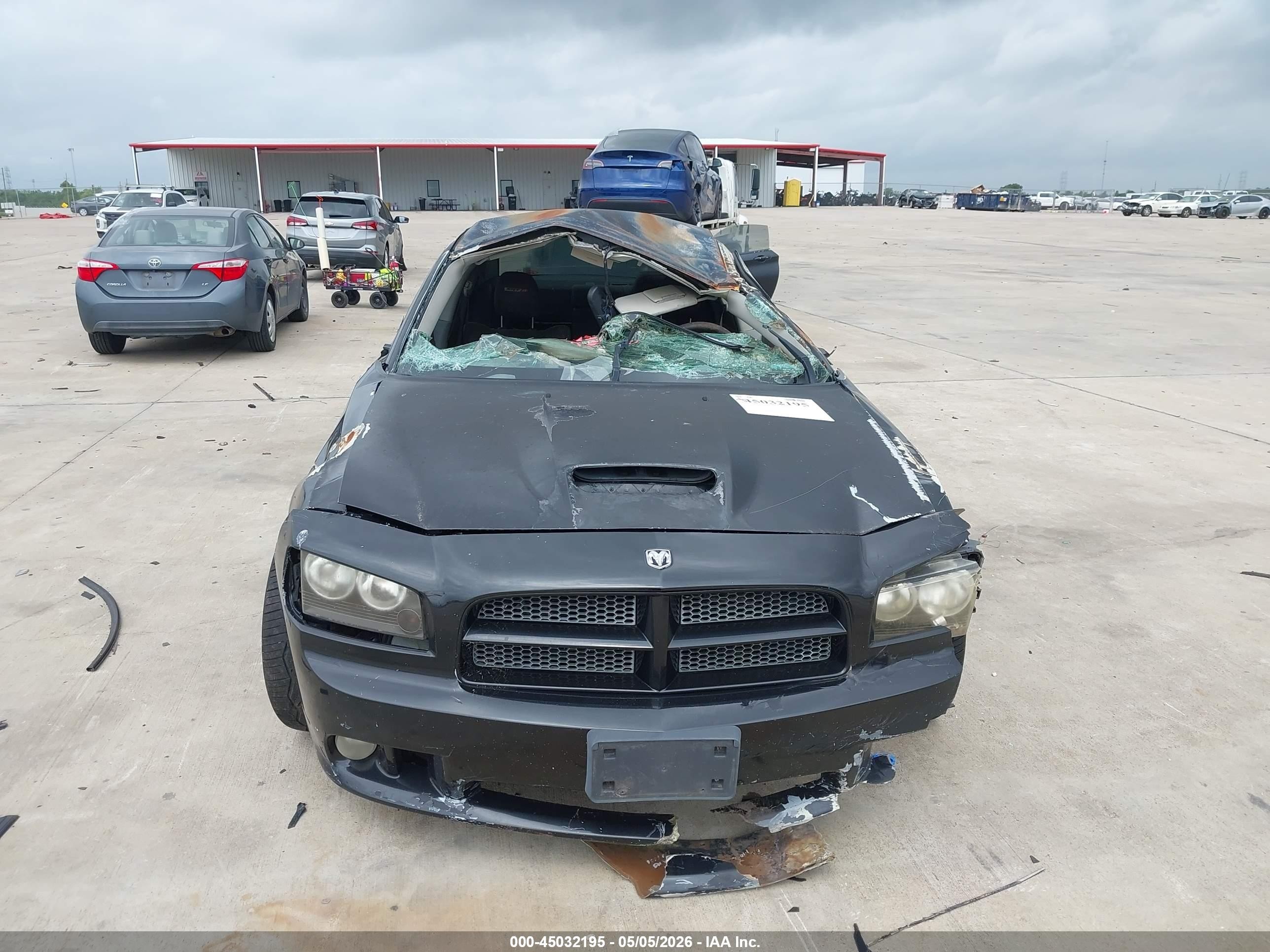 2006 Dodge Charger Srt8 Black vin: 2B3KA73W96H369329