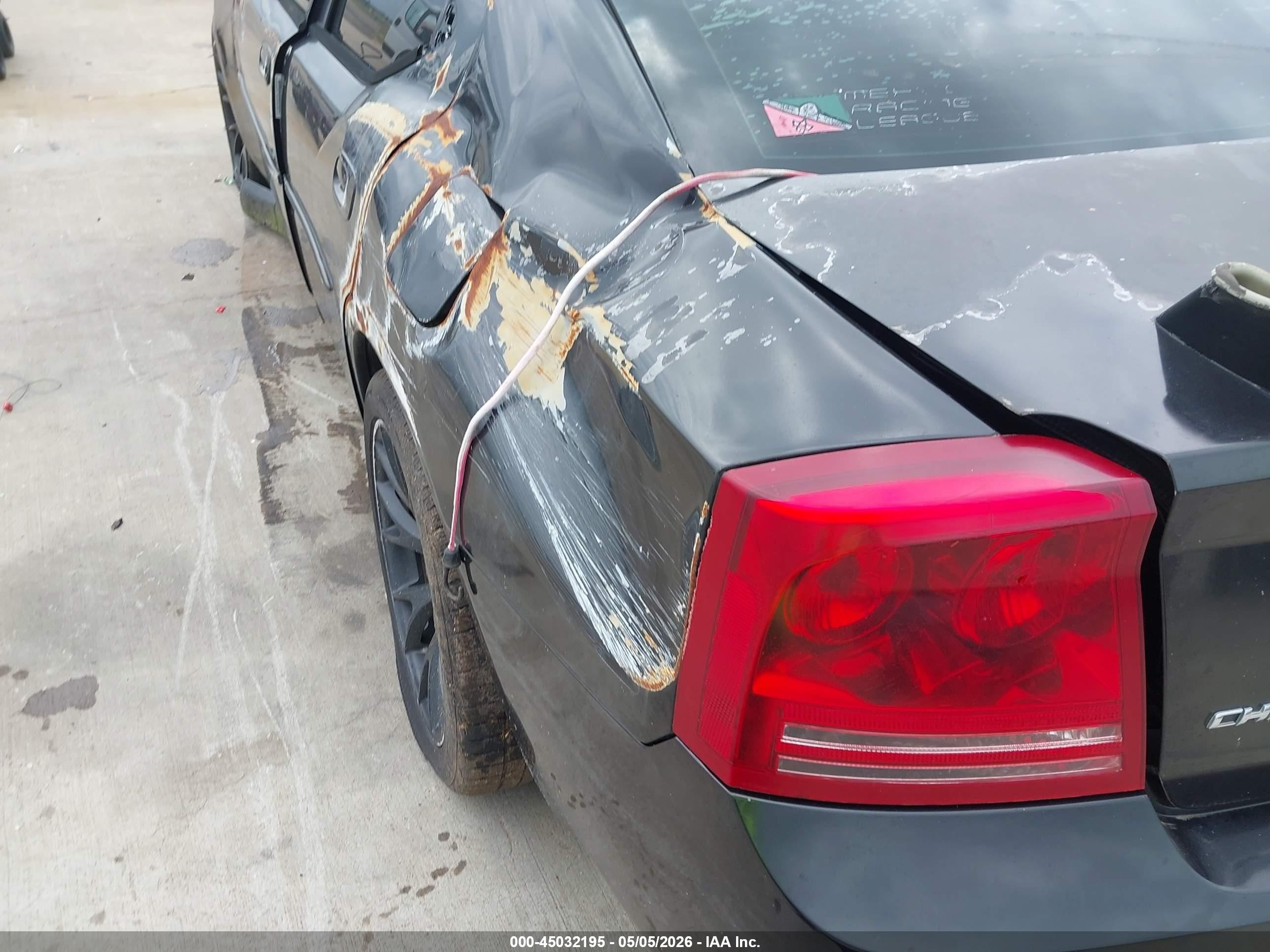 2006 Dodge Charger Srt8 Black vin: 2B3KA73W96H369329