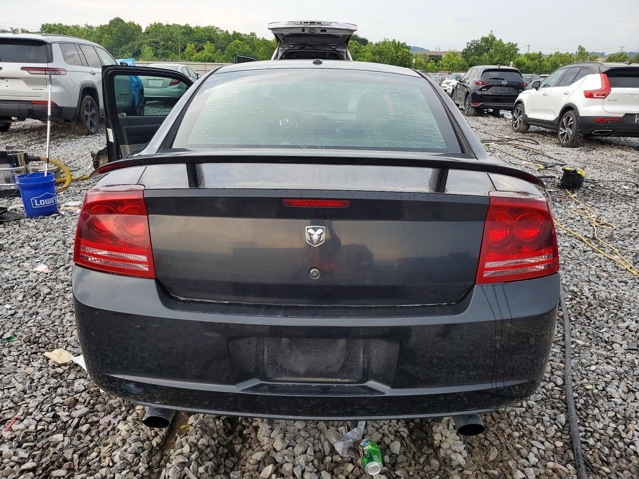 2007 Dodge Charger Srt-8 Black vin: 2B3KA73W97H691261