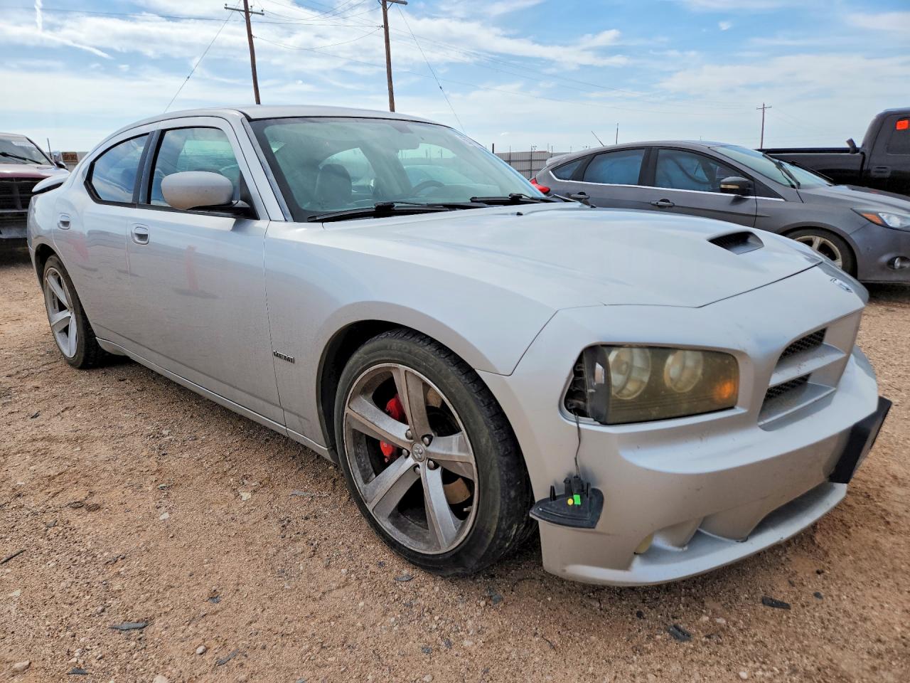 2008 Dodge Charger Srt-8 Silver vin: 2B3KA73W98H170428