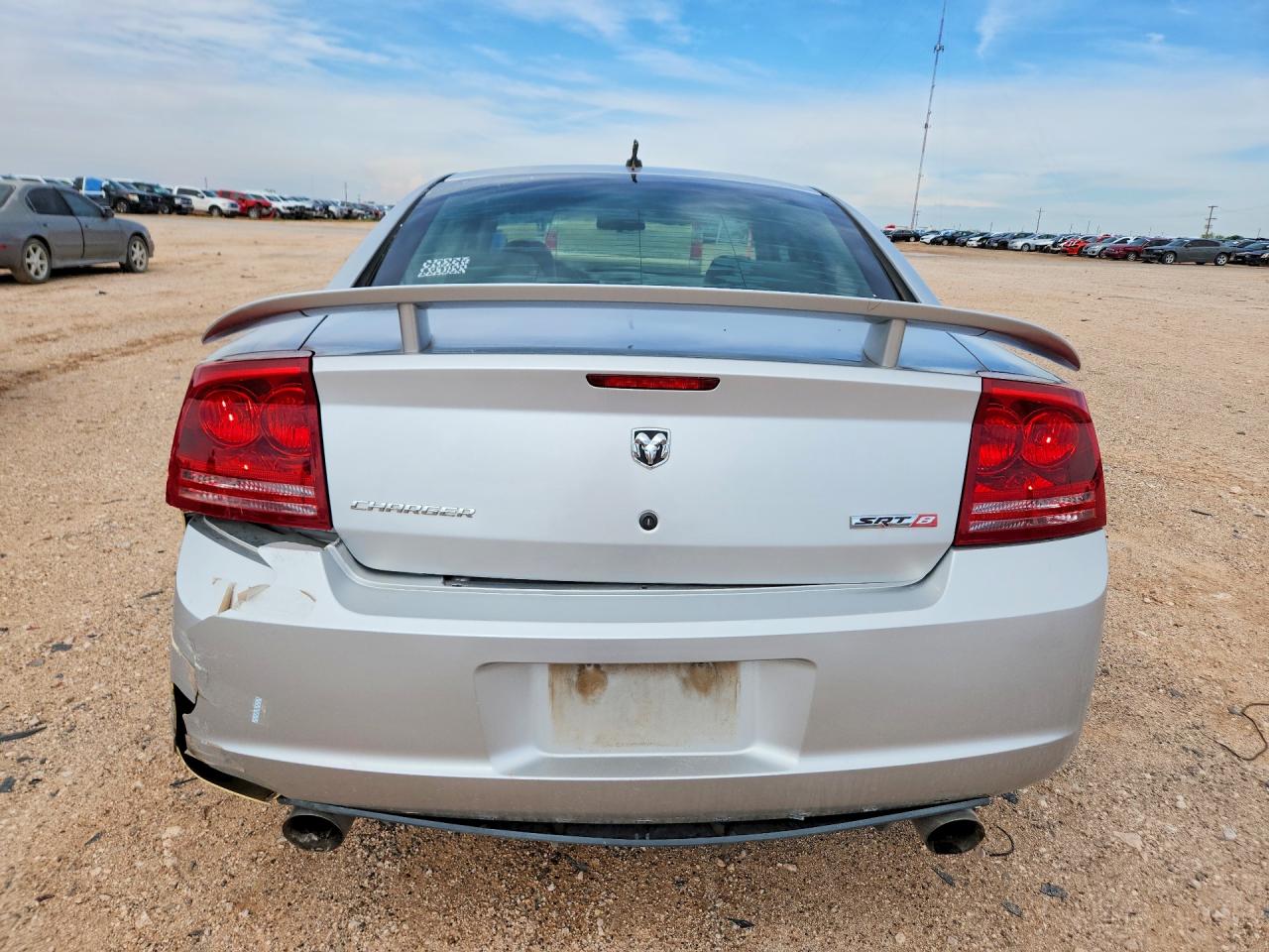 2008 Dodge Charger Srt-8 Silver vin: 2B3KA73W98H170428