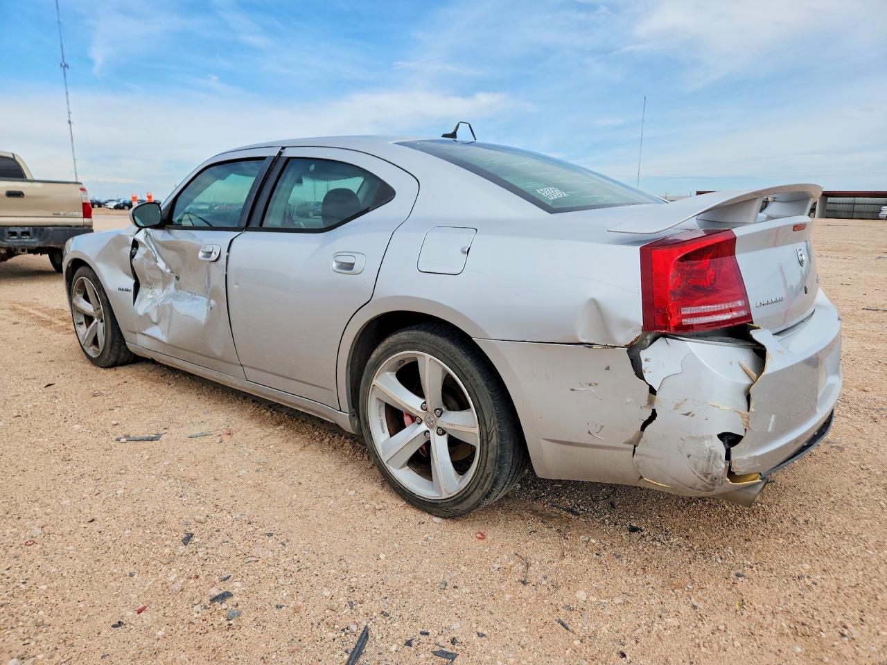 2008 Dodge Charger Srt-8 Silver vin: 2B3KA73W98H170428