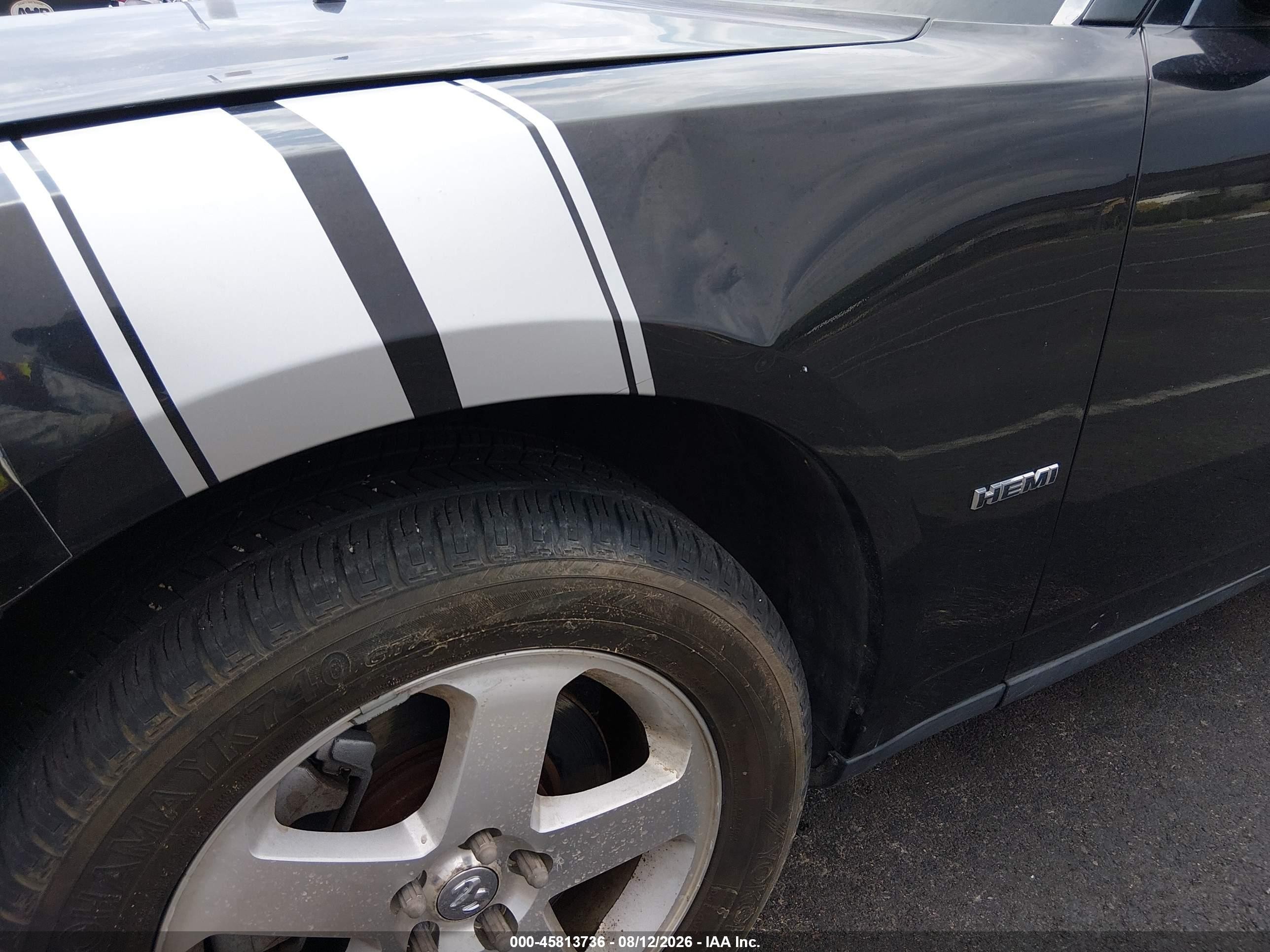 2008 Dodge Charger R/t Черный vin: 2B3KK53HX8H159666