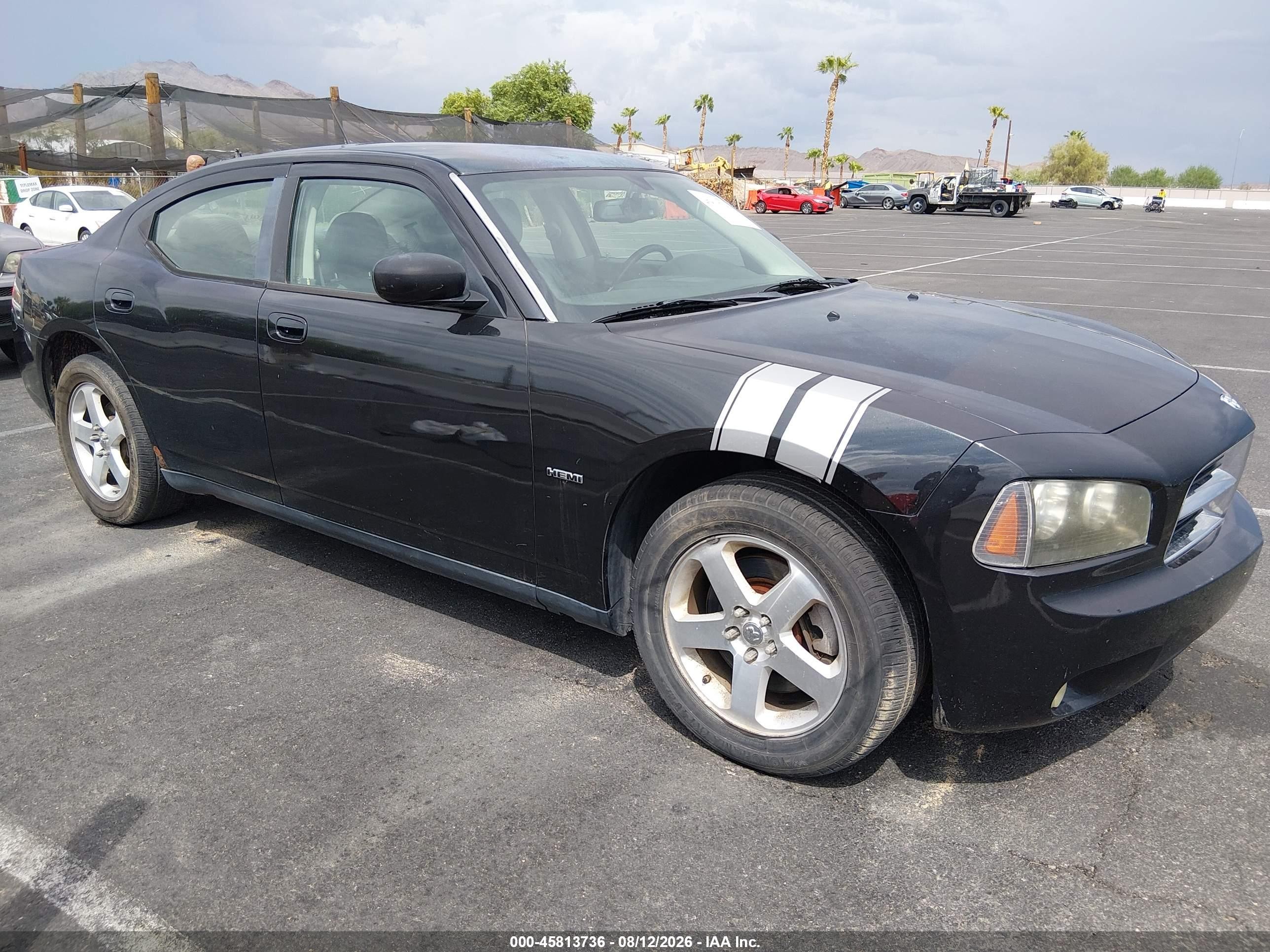 2008 Dodge Charger R/t Черный vin: 2B3KK53HX8H159666