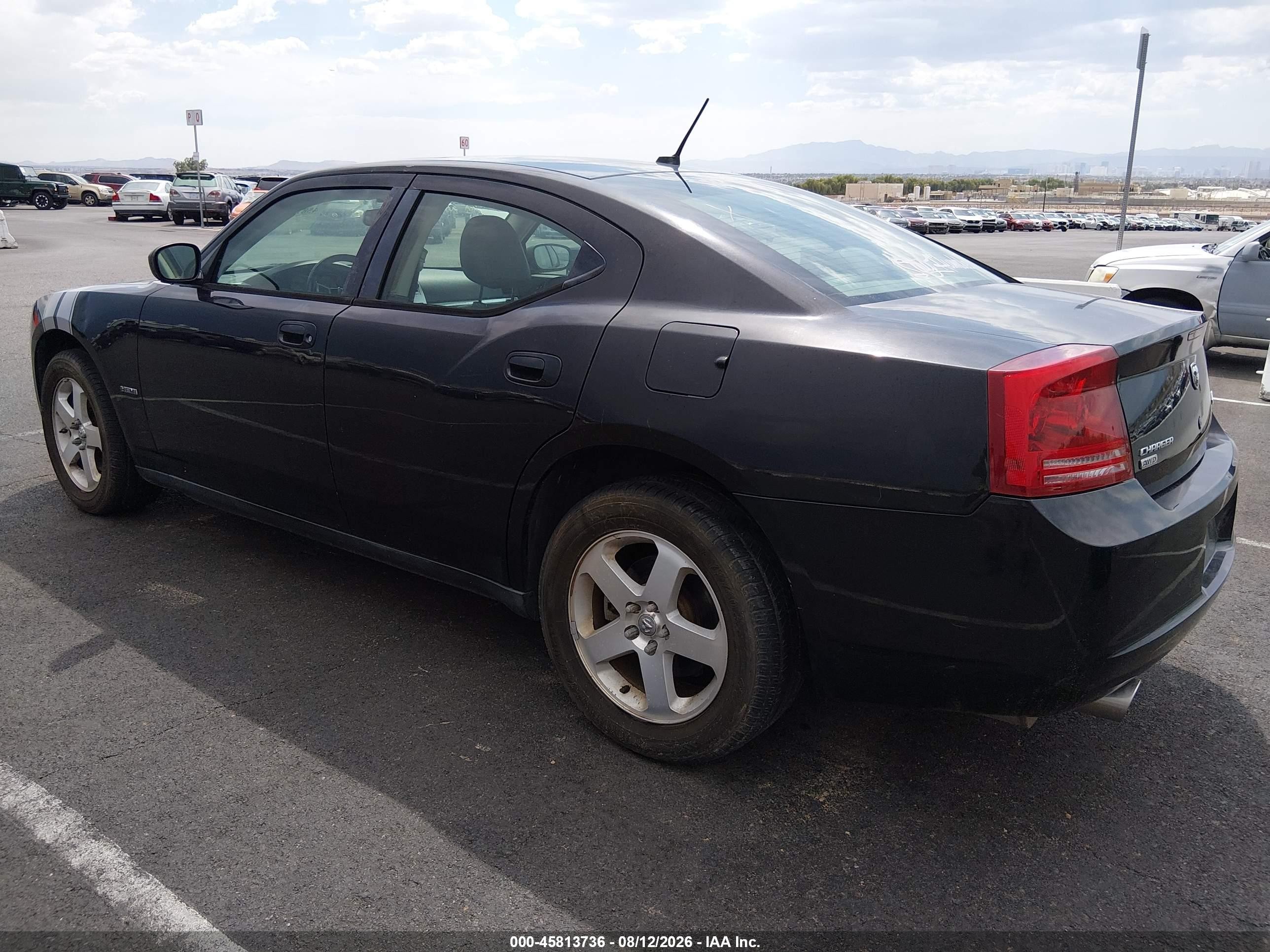 2008 Dodge Charger R/t Черный vin: 2B3KK53HX8H159666