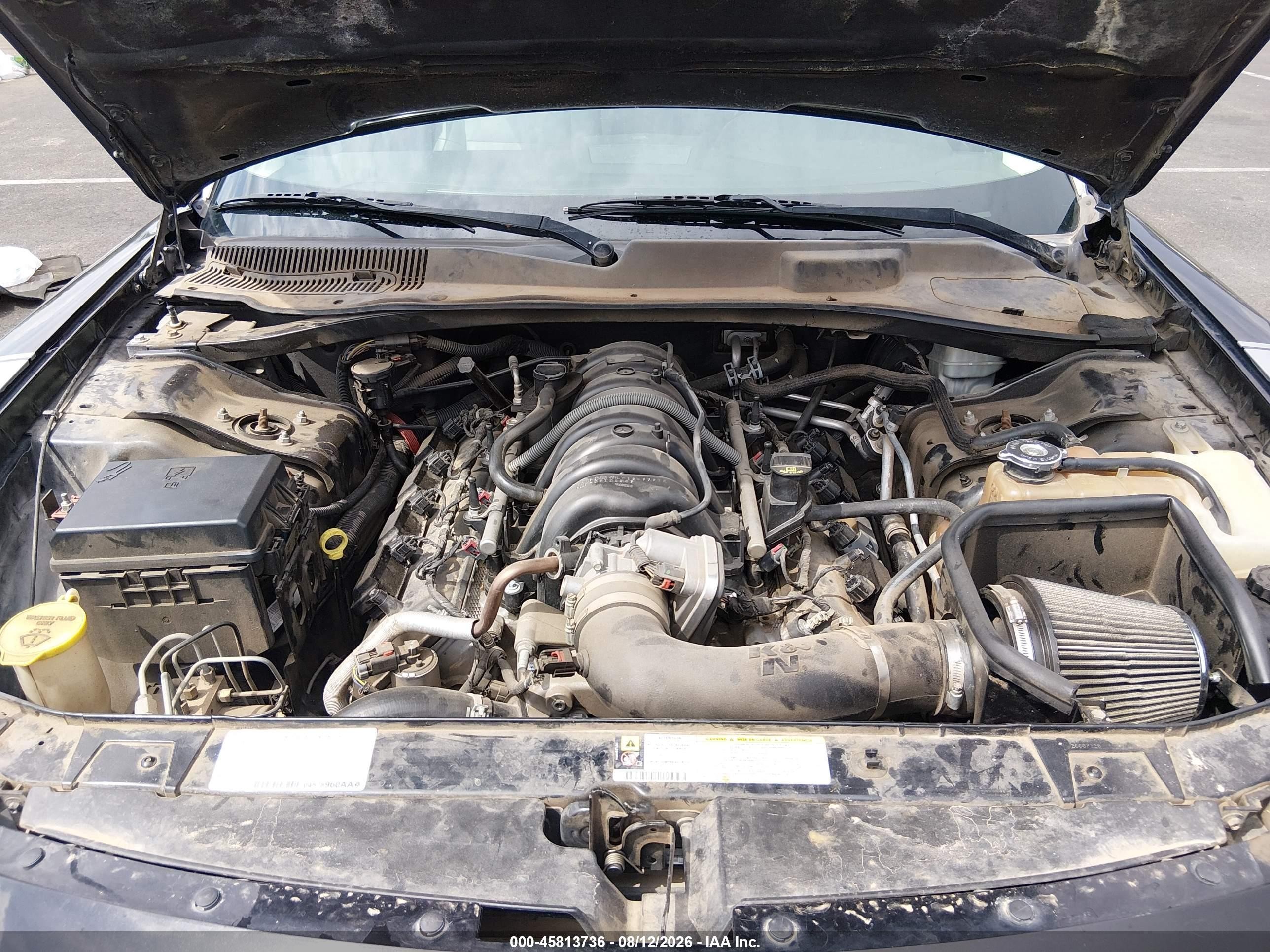 2008 Dodge Charger R/t Черный vin: 2B3KK53HX8H159666