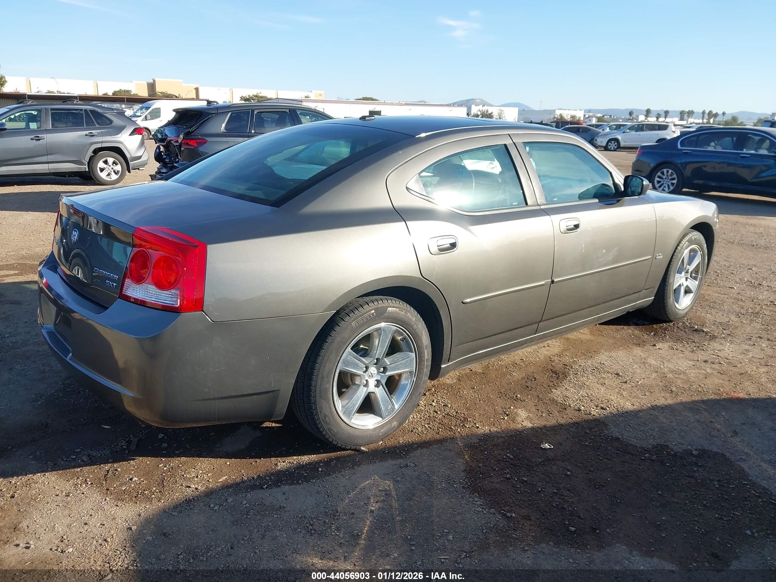 2009 Dodge Charger Sxt Gray vin: 2B3LA33V19H526005