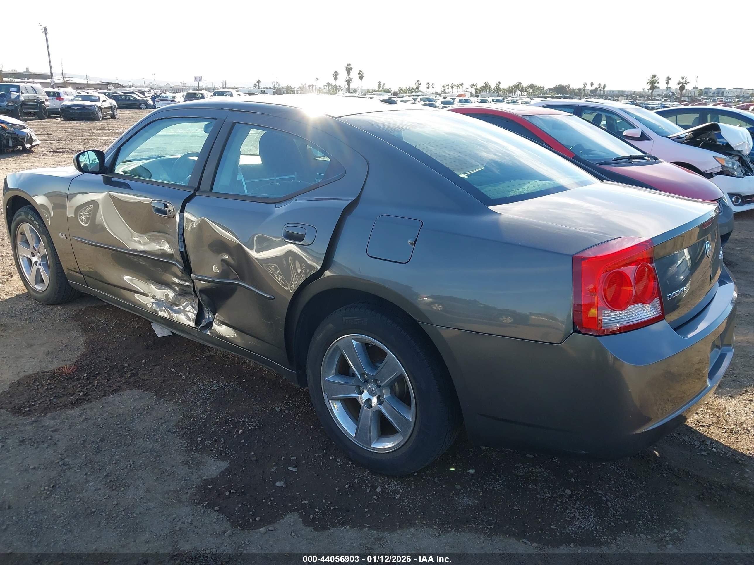 2009 Dodge Charger Sxt Gray vin: 2B3LA33V19H526005