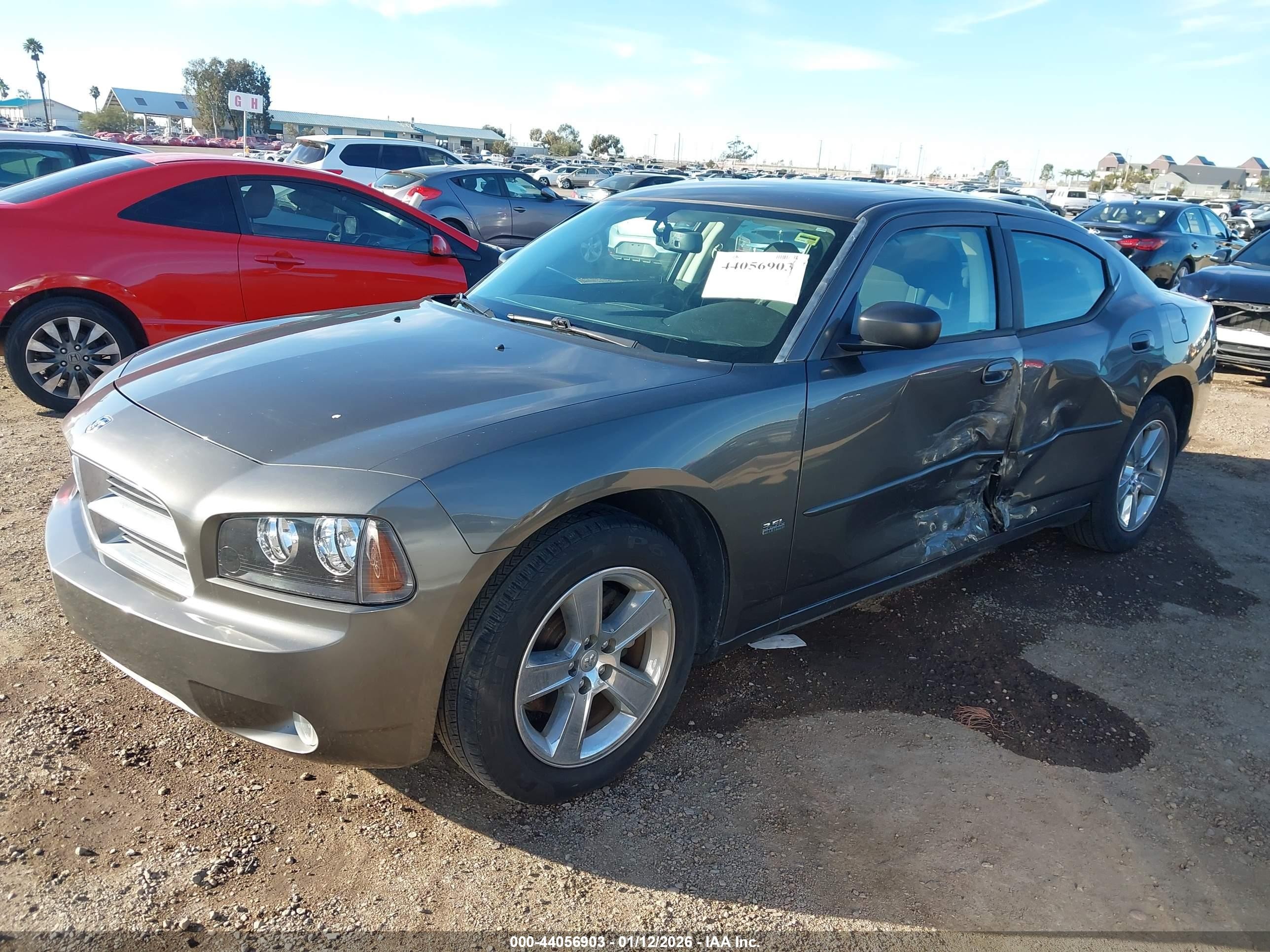 2009 Dodge Charger Sxt Gray vin: 2B3LA33V19H526005