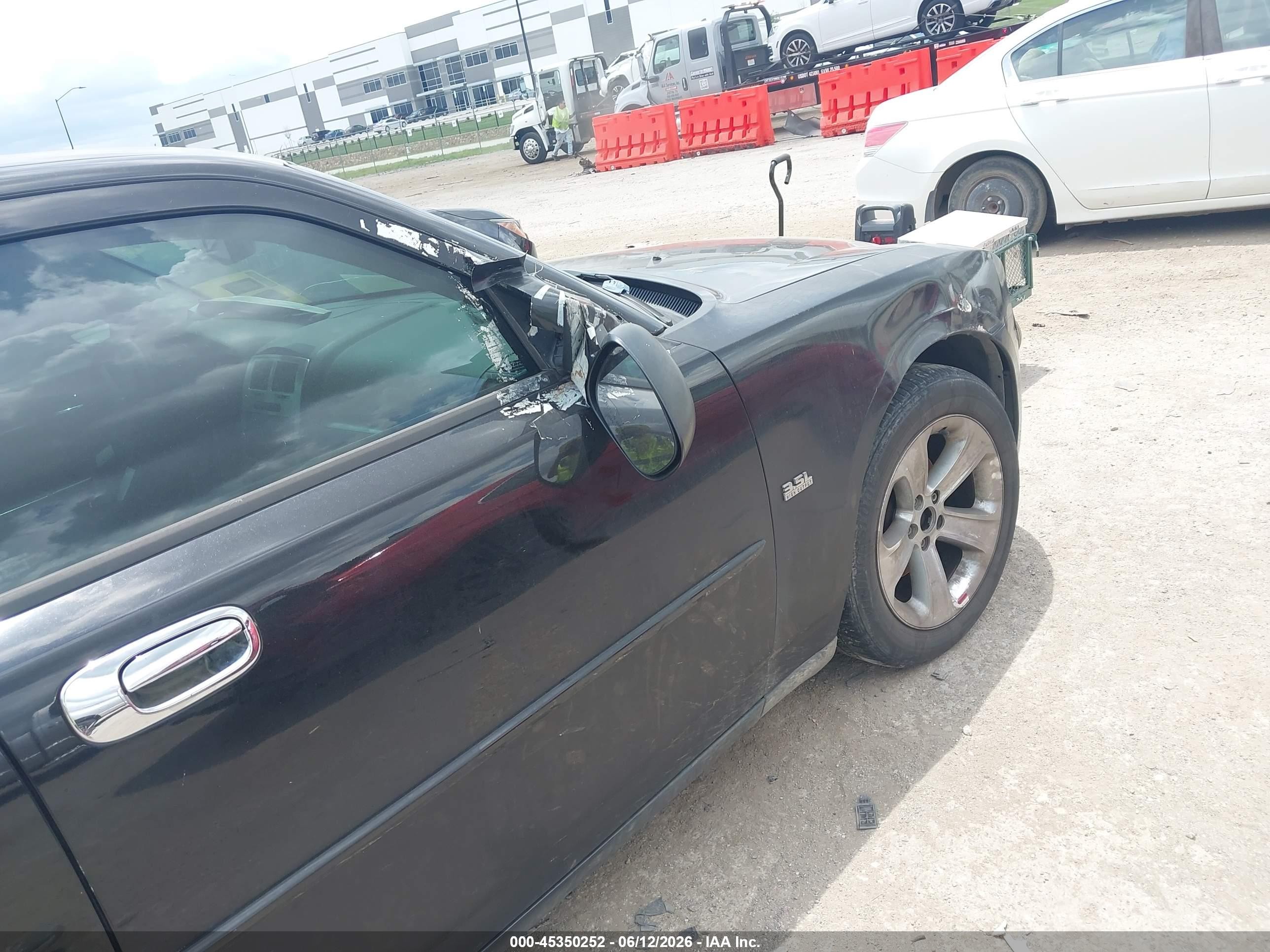 2009 Dodge Charger Sxt Черный vin: 2B3LA33V29H503915