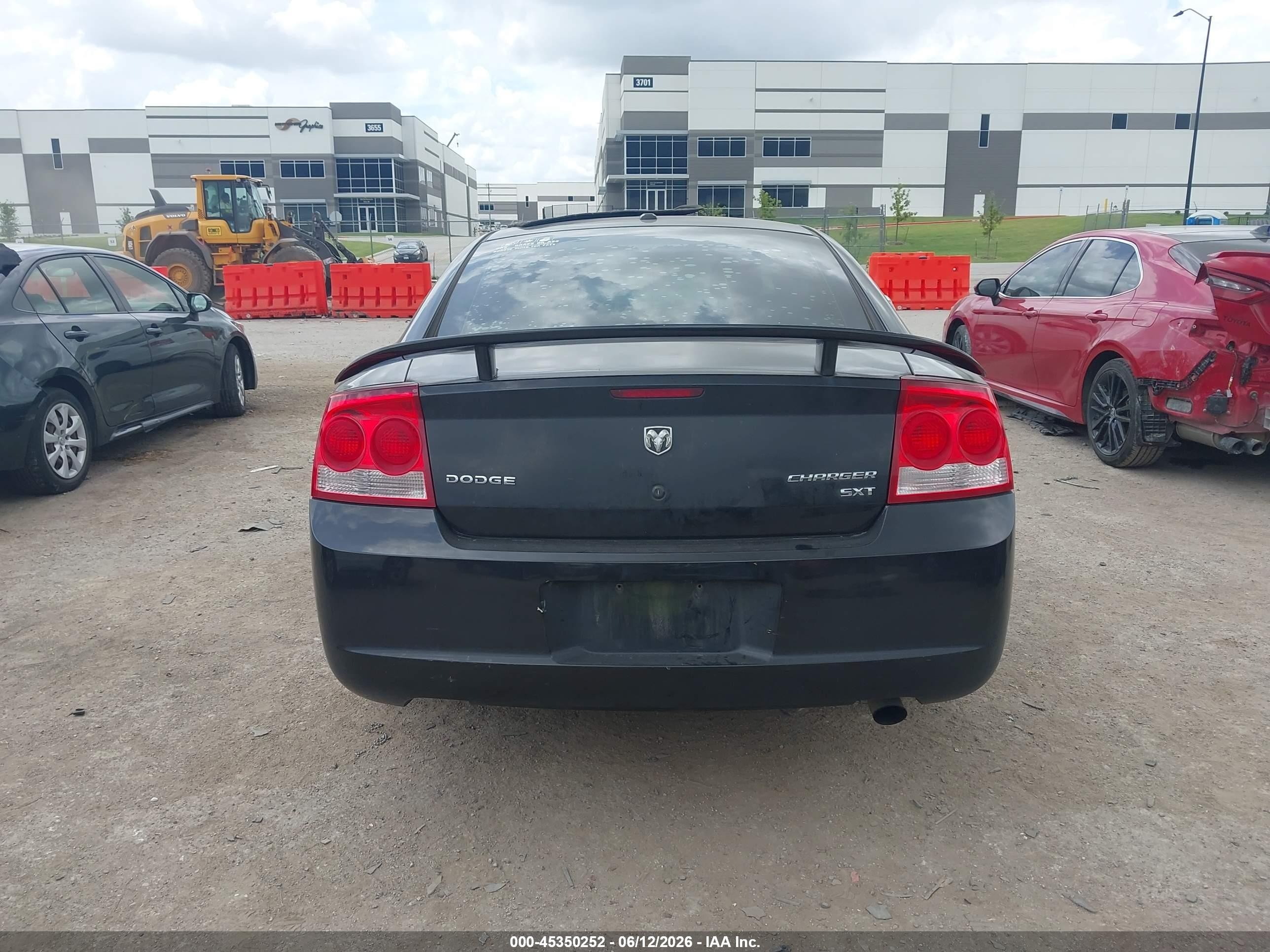 2009 Dodge Charger Sxt Черный vin: 2B3LA33V29H503915
