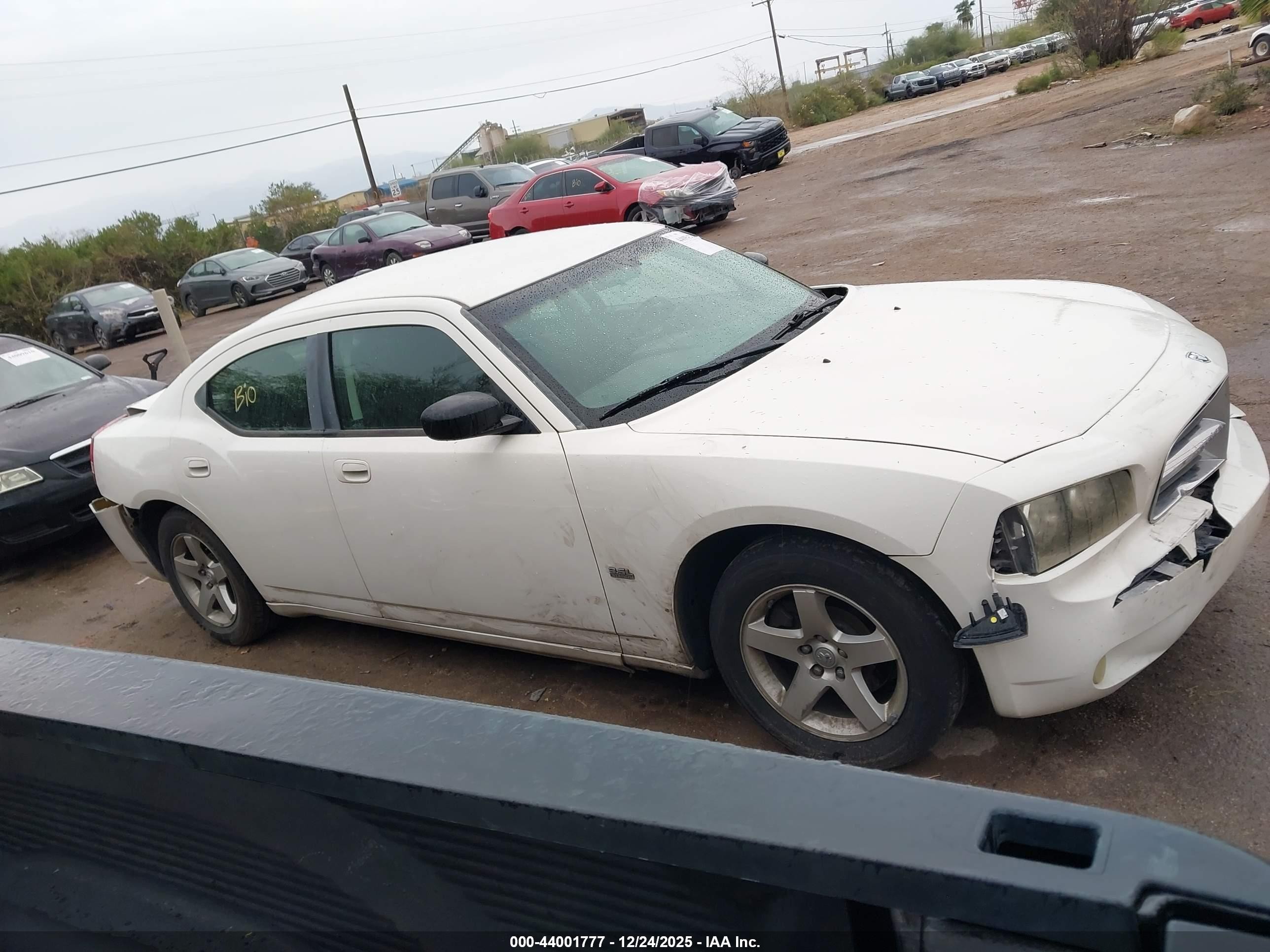 2009 Dodge Charger Sxt Белый vin: 2B3LA33V29H638067