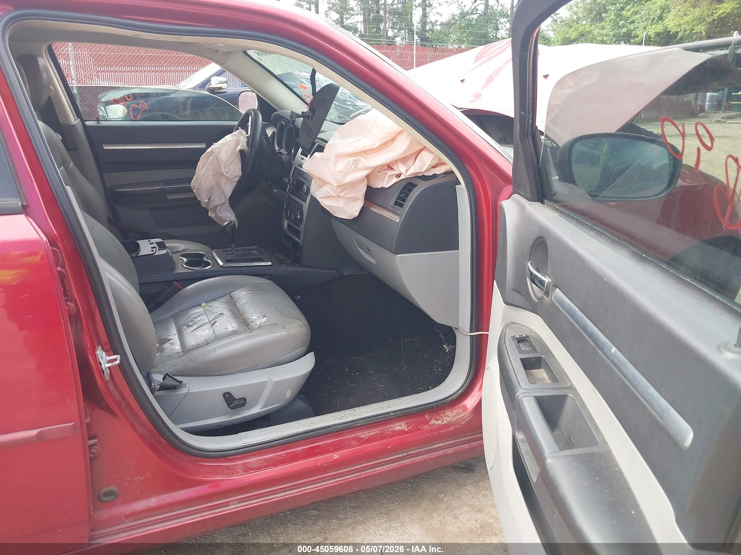 2009 Dodge Charger Sxt Red vin: 2B3LA33V49H572671