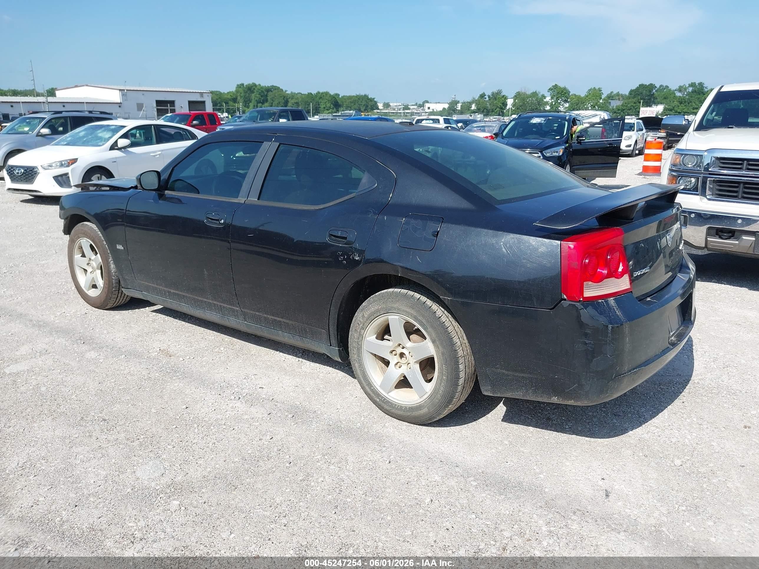 2009 Dodge Charger Sxt Black vin: 2B3LA33V79H613326