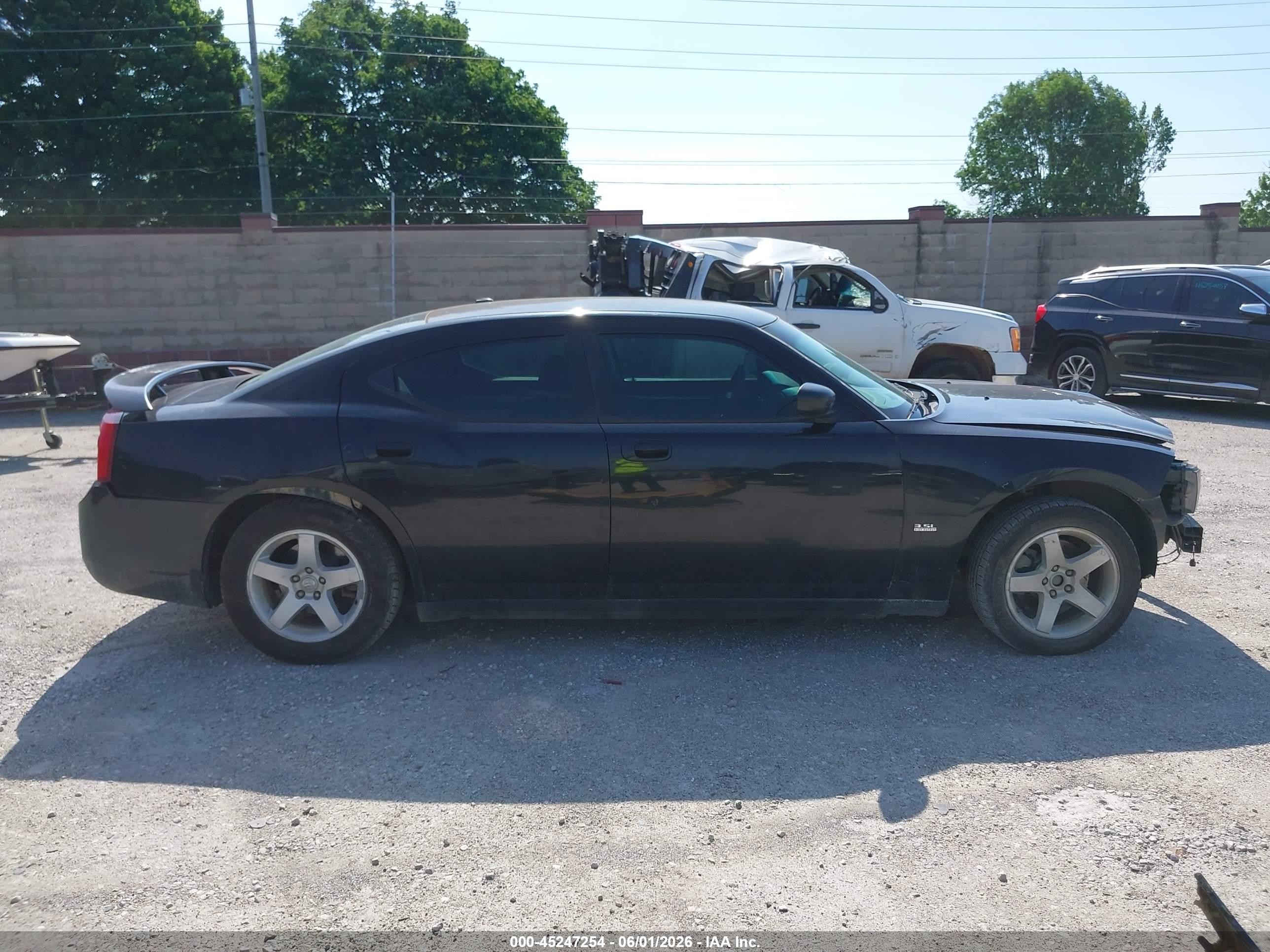 2009 Dodge Charger Sxt Black vin: 2B3LA33V79H613326