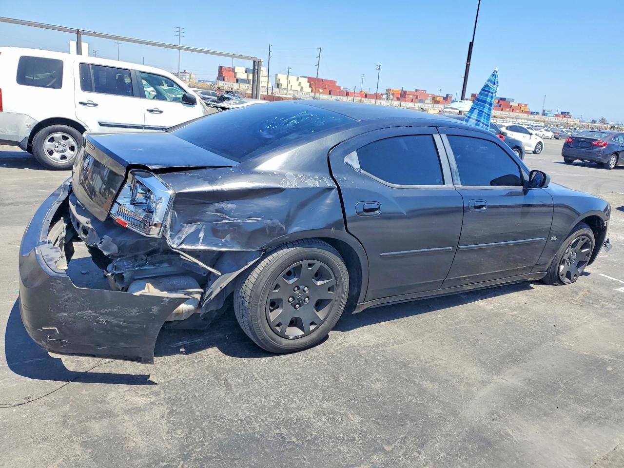 2006 Dodge Charger Se Black vin: 2B3LA43G36H511444