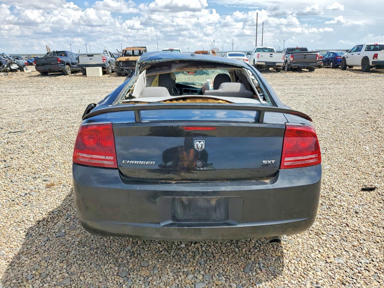 2007 Dodge Charger Se Black vin: 2B3LA43G47H758358