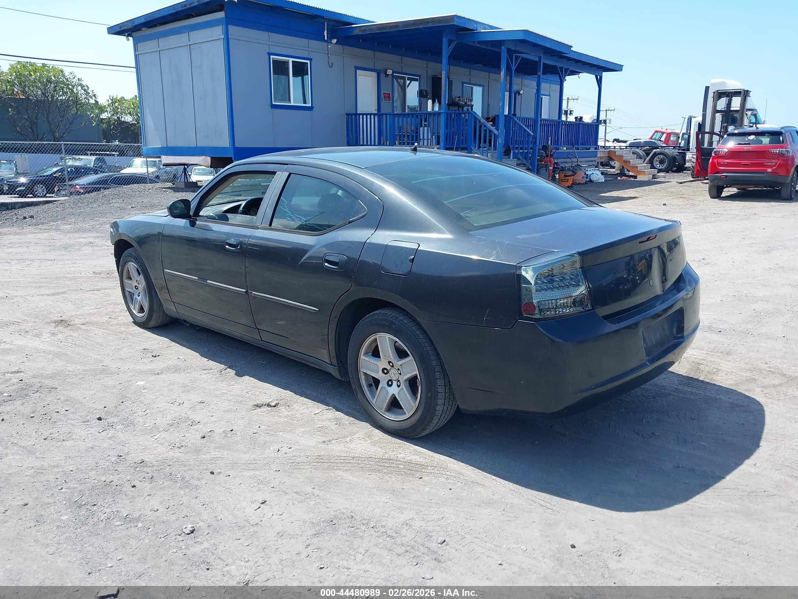 2008 Dodge Charger   Black vin: 2B3LA43G58H181163