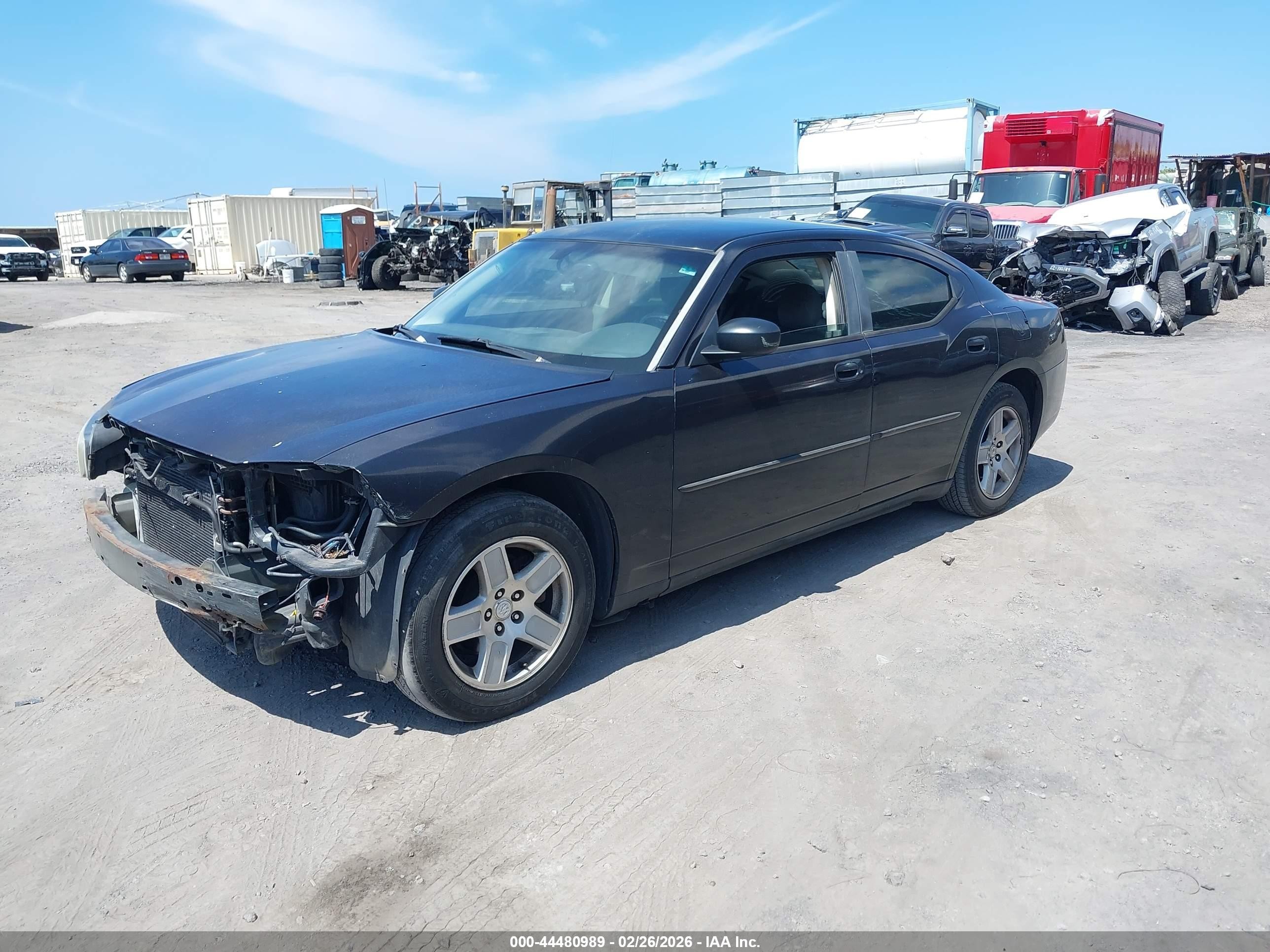 2008 Dodge Charger   Black vin: 2B3LA43G58H181163