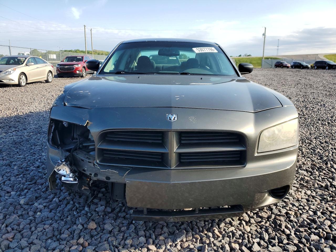 2008 Dodge Charger Gray vin: 2B3LA43G68H198859