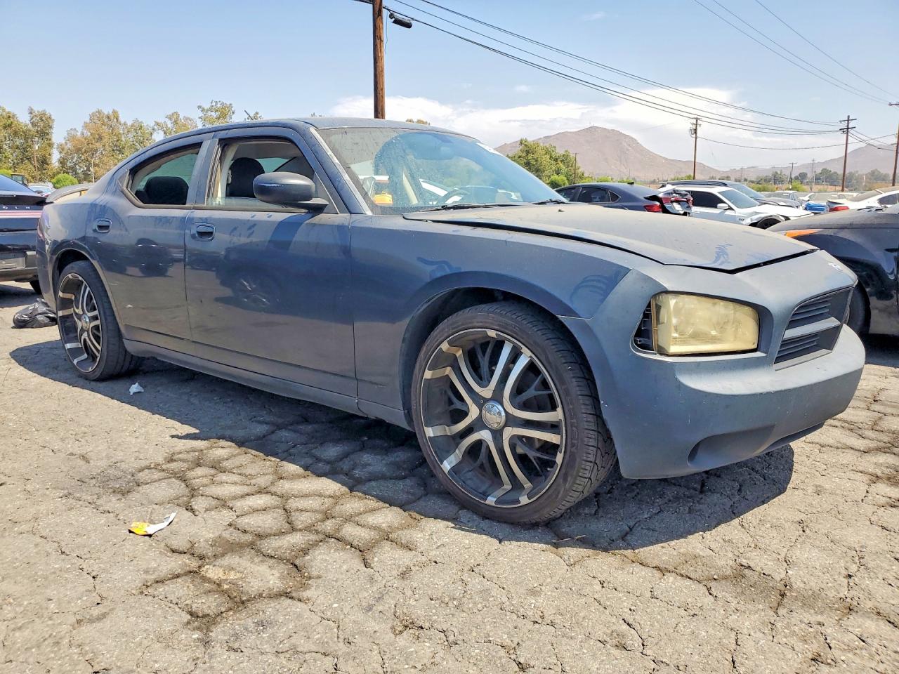 2008 Dodge Charger Green vin: 2B3LA43G78H294046