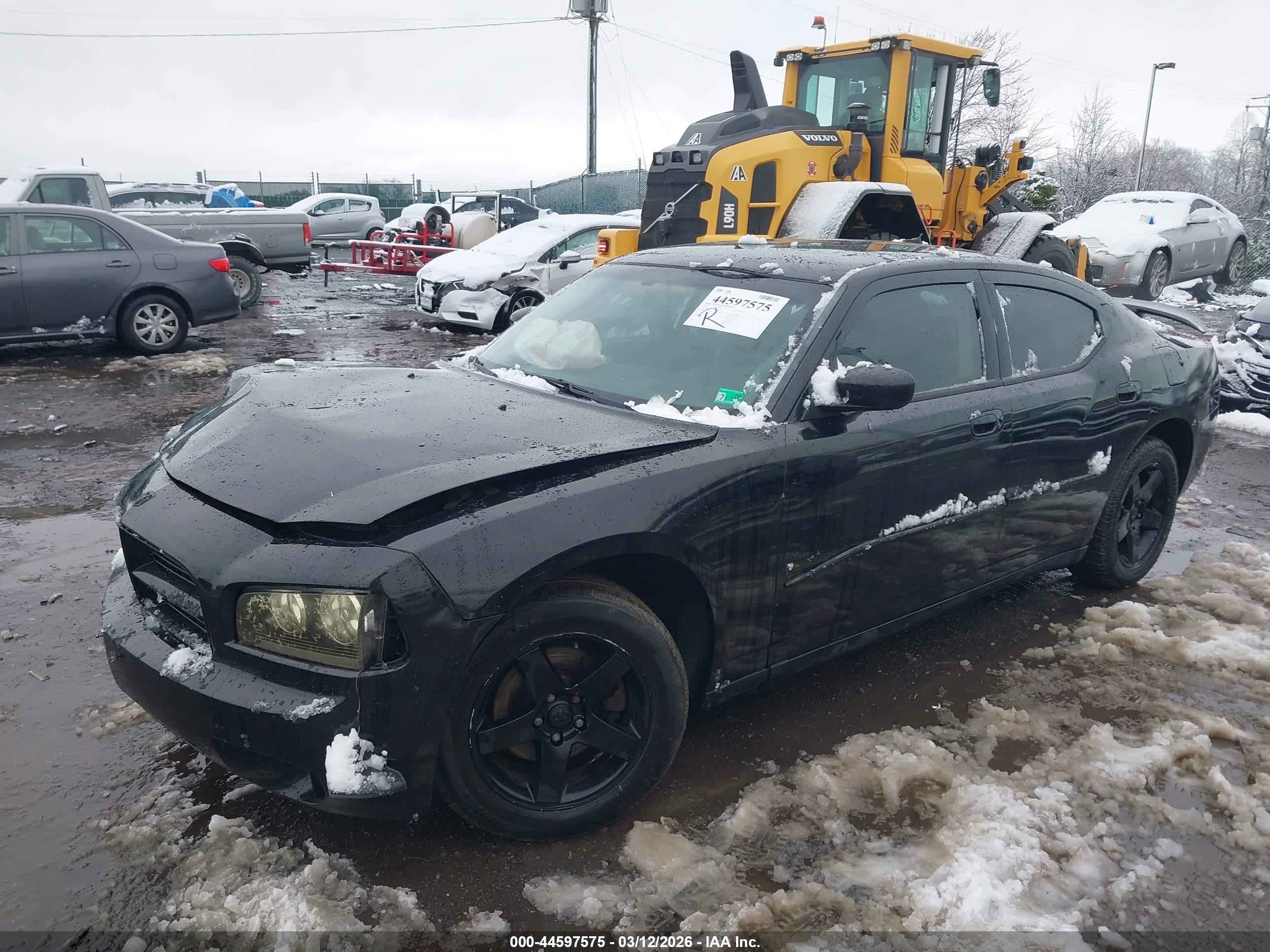 2008 Dodge Charger   Black vin: 2B3LA43G88H217895