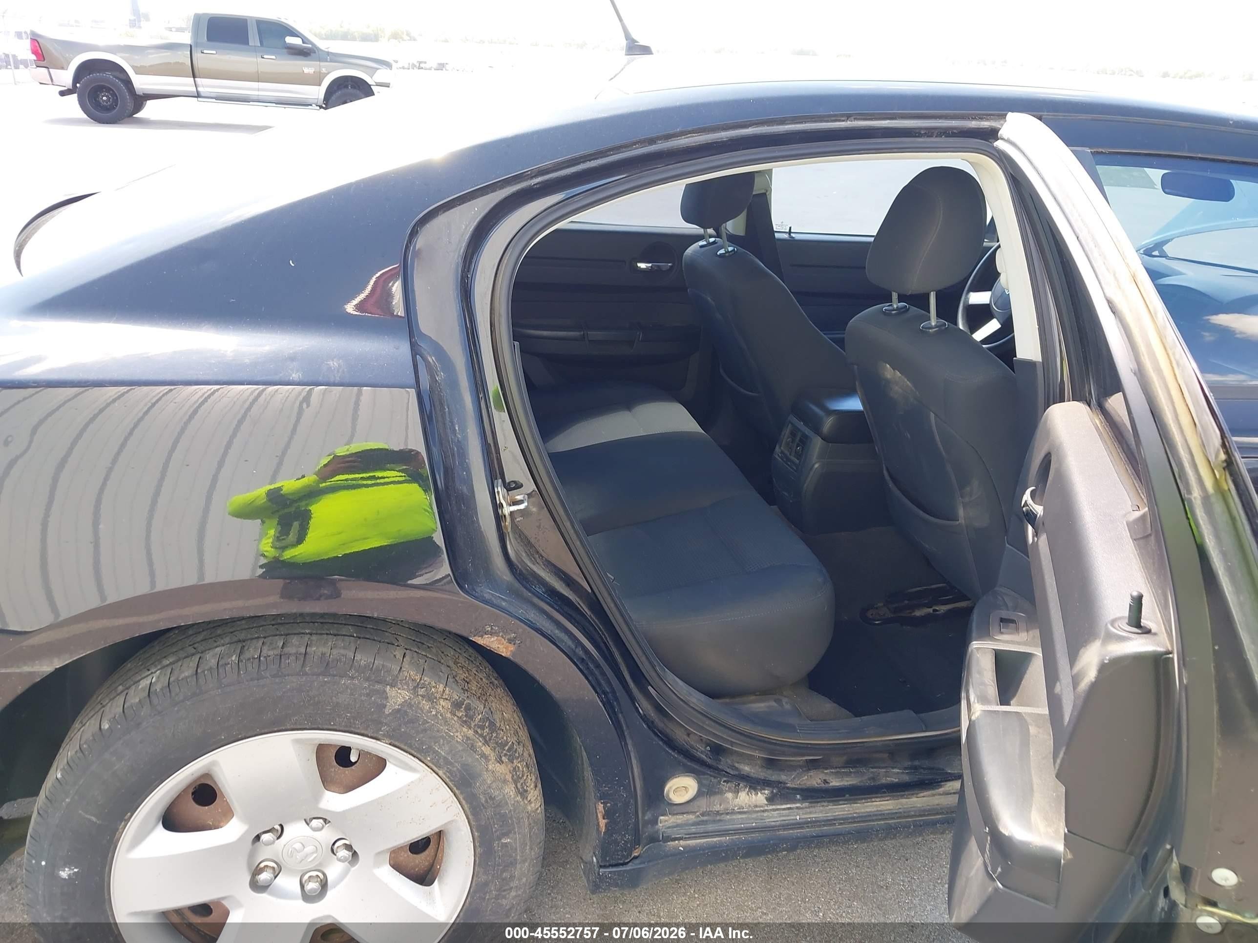 2008 Dodge Charger   Black vin: 2B3LA43G88H293956