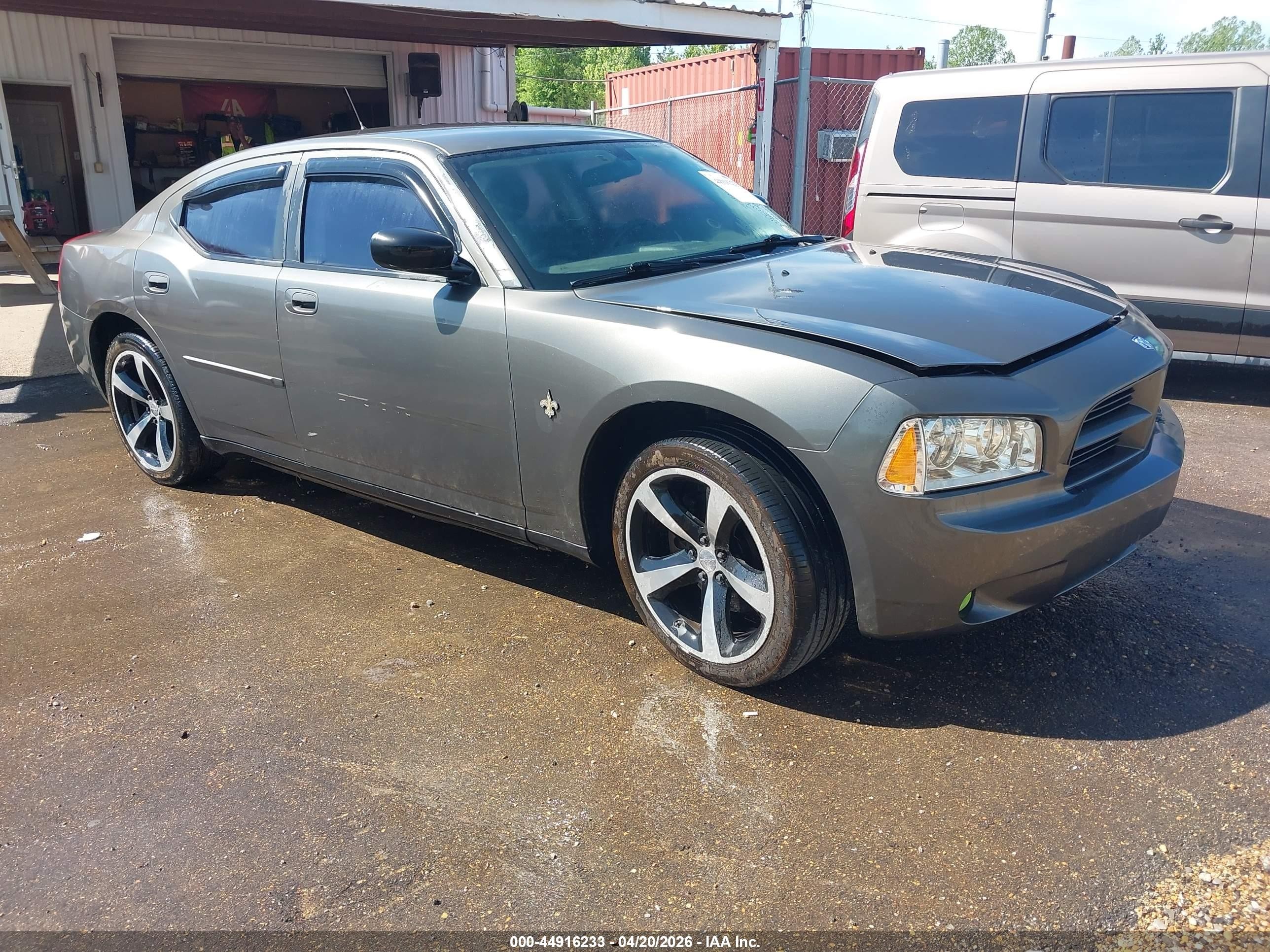 2008 Dodge Charger   Gray vin: 2B3LA43HX8H138558