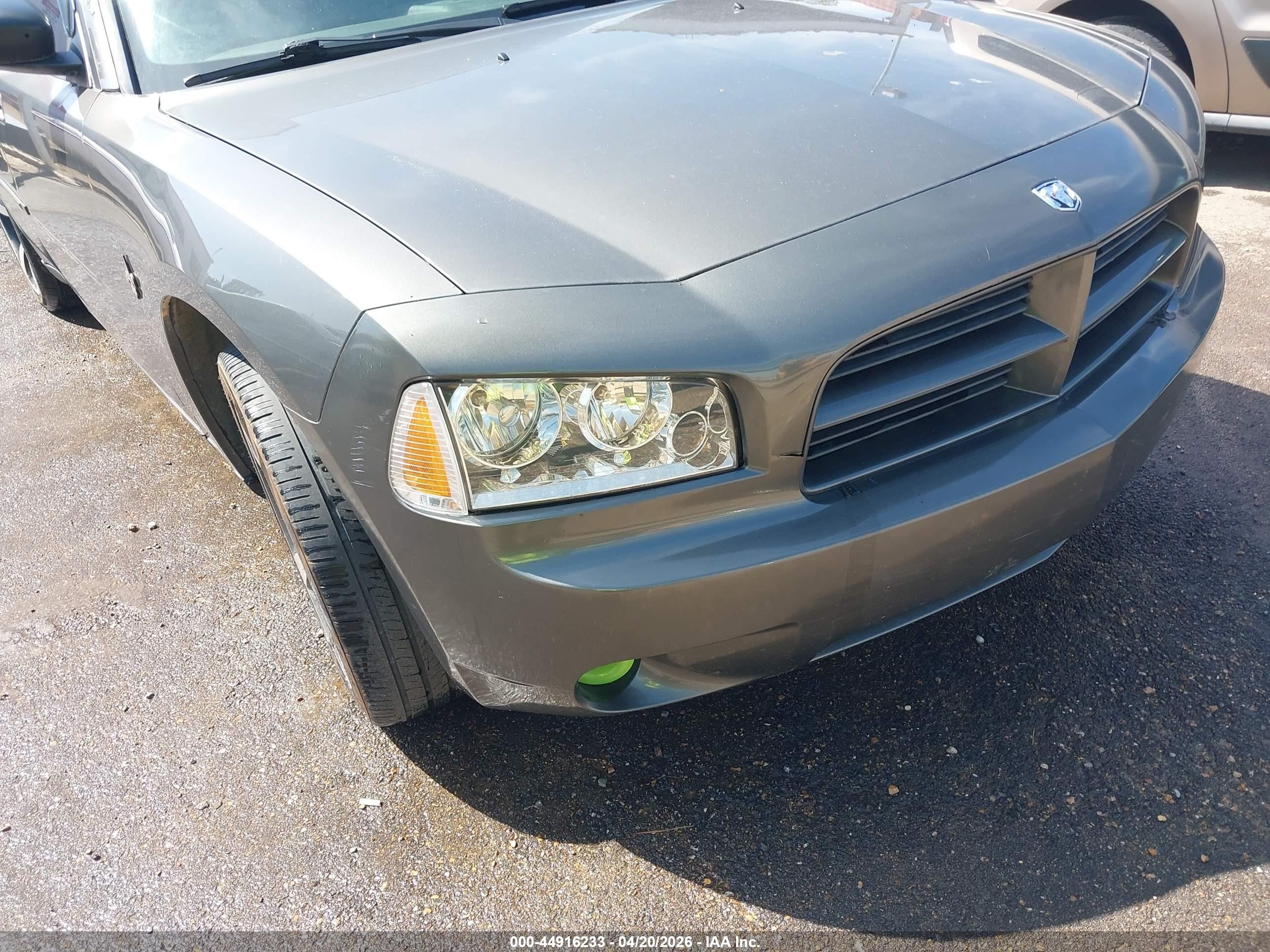 2008 Dodge Charger   Gray vin: 2B3LA43HX8H138558
