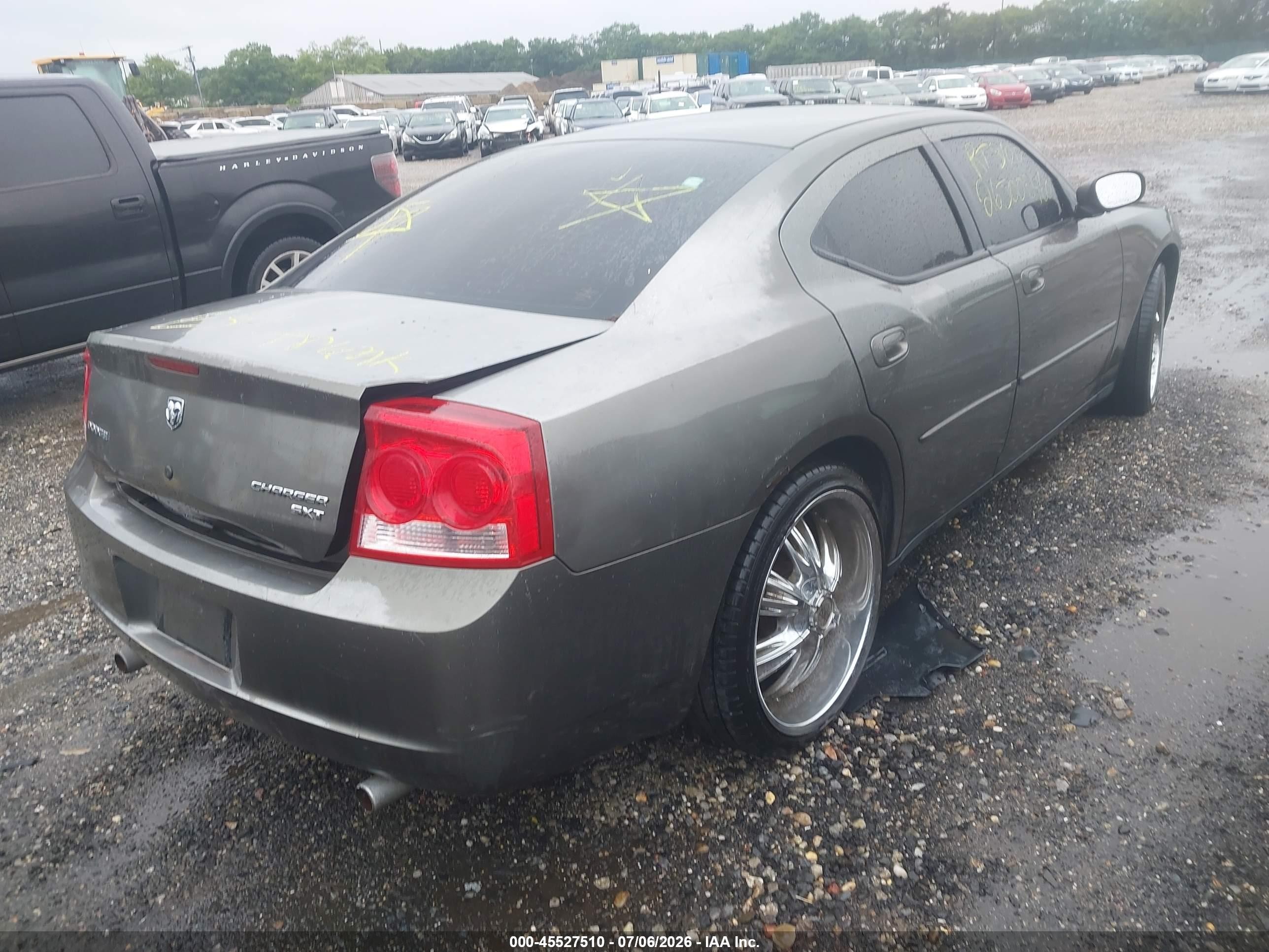 2009 Dodge Charger   Gray vin: 2B3LA43V49H571140