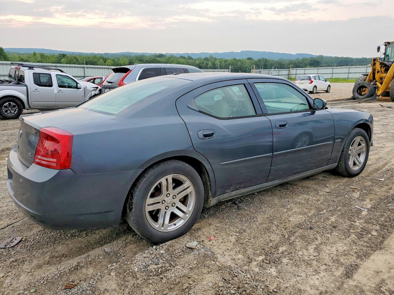2007 Dodge Charger R/t Серый vin: 2B3LA53H07H782719
