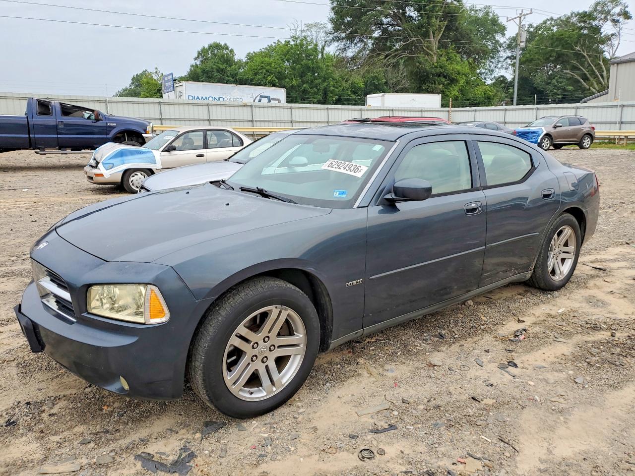 2007 Dodge Charger R/t Gray vin: 2B3LA53H07H782719
