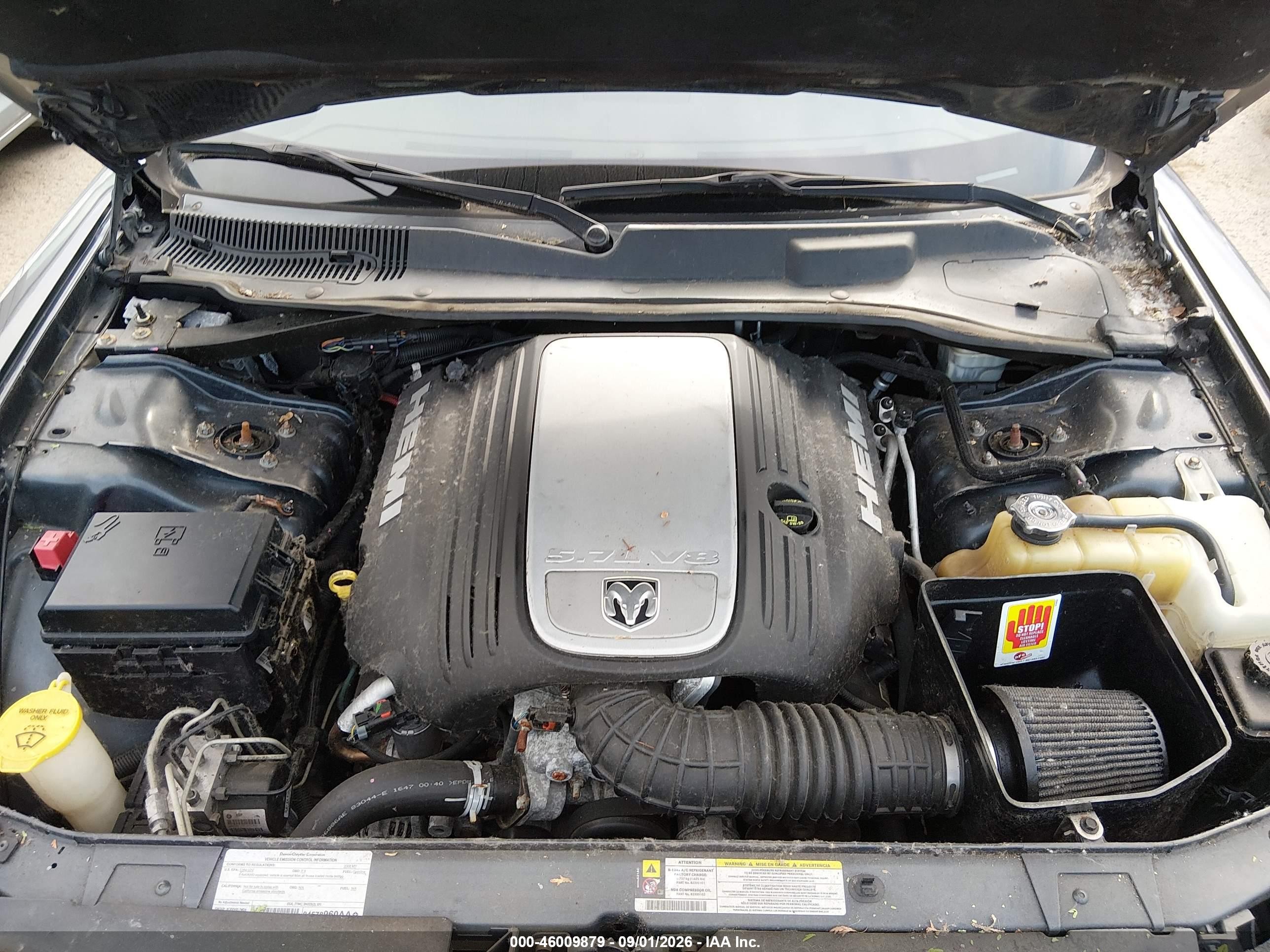 2008 Dodge Charger R/t Синий vin: 2B3LA53H08H105025