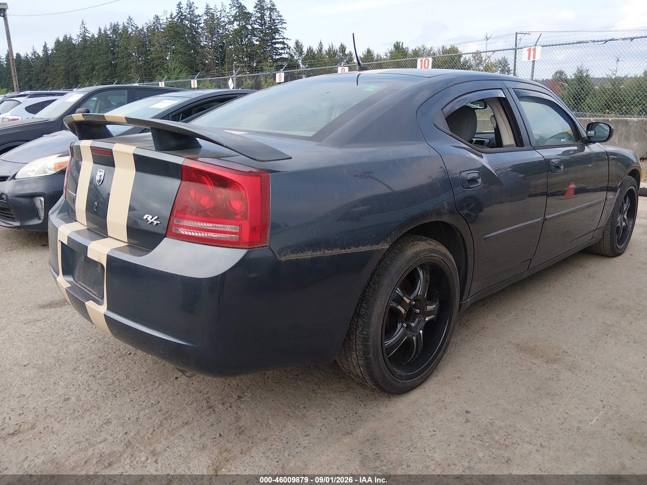 2008 Dodge Charger R/t Синий vin: 2B3LA53H08H105025