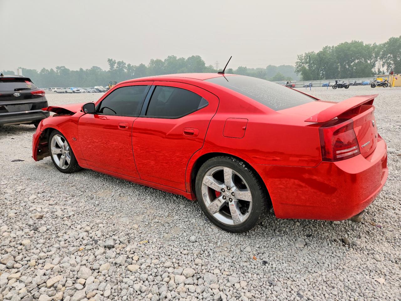 2008 Dodge Charger R/t Red vin: 2B3LA53H08H184650