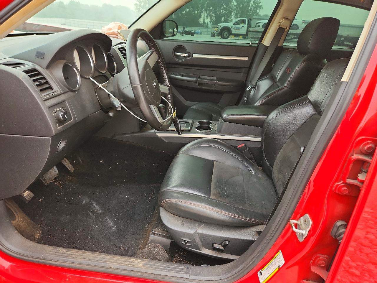 2008 Dodge Charger R/t Red vin: 2B3LA53H08H184650