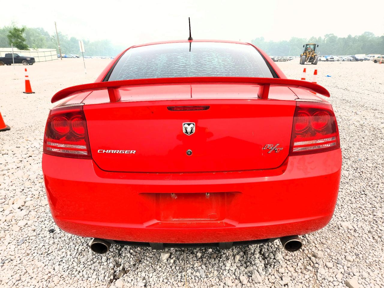 2008 Dodge Charger R/t Red vin: 2B3LA53H08H184650